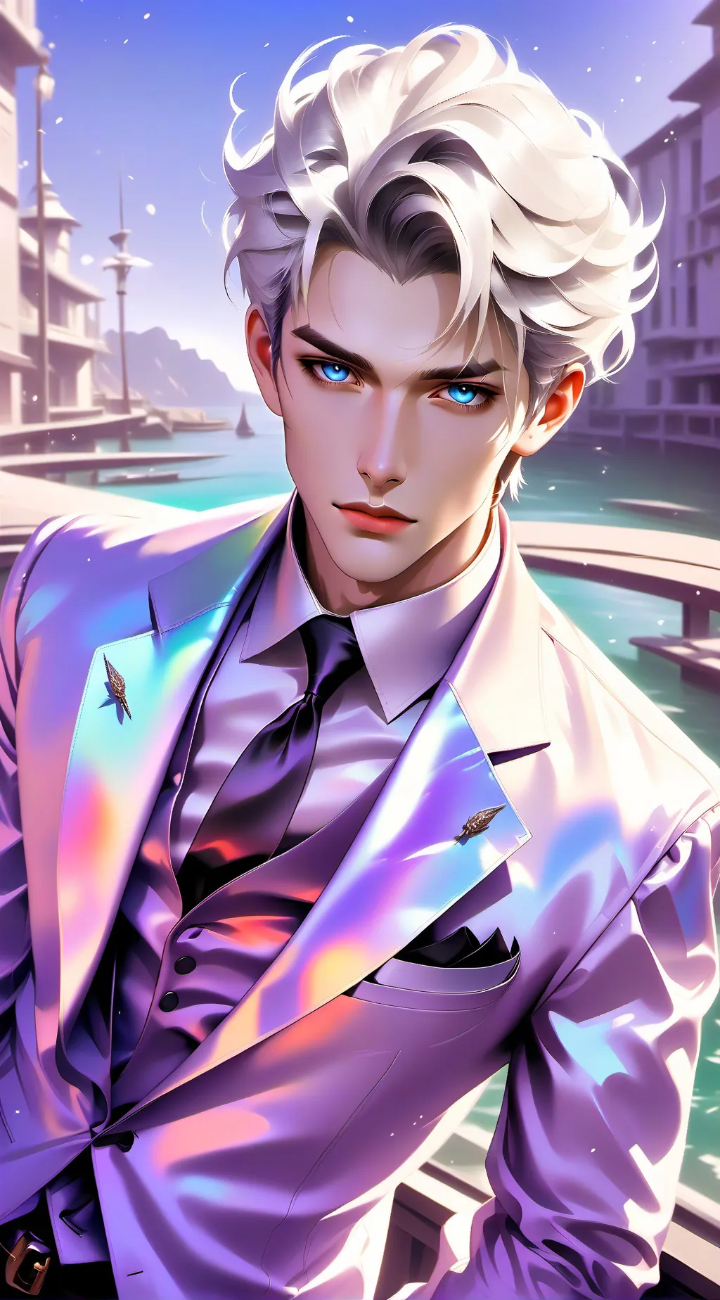 ai character: Jax Sky  background