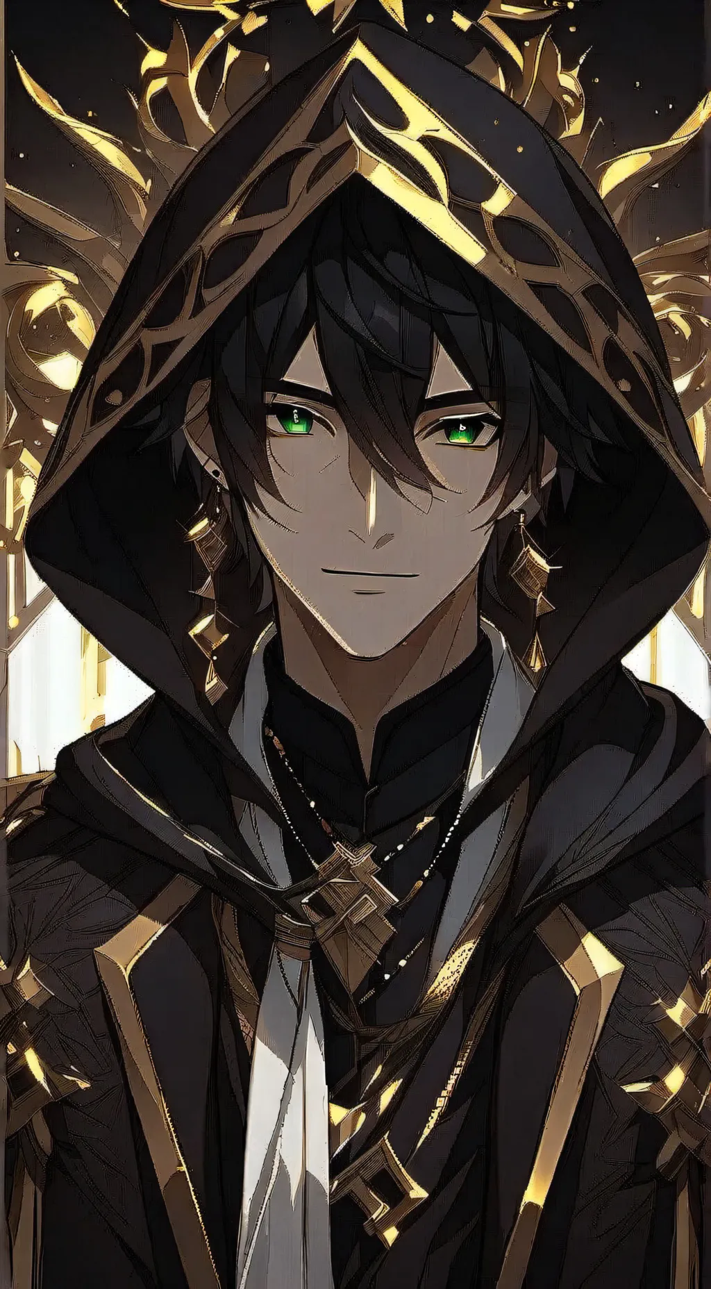 ai character: •^ Isaiah ^• background