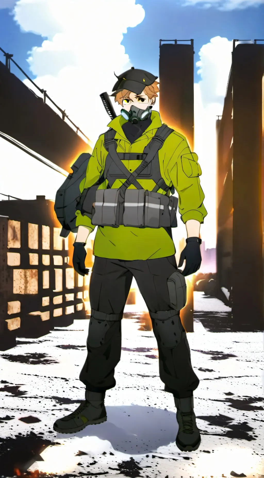 ai character: soldier [David]  background