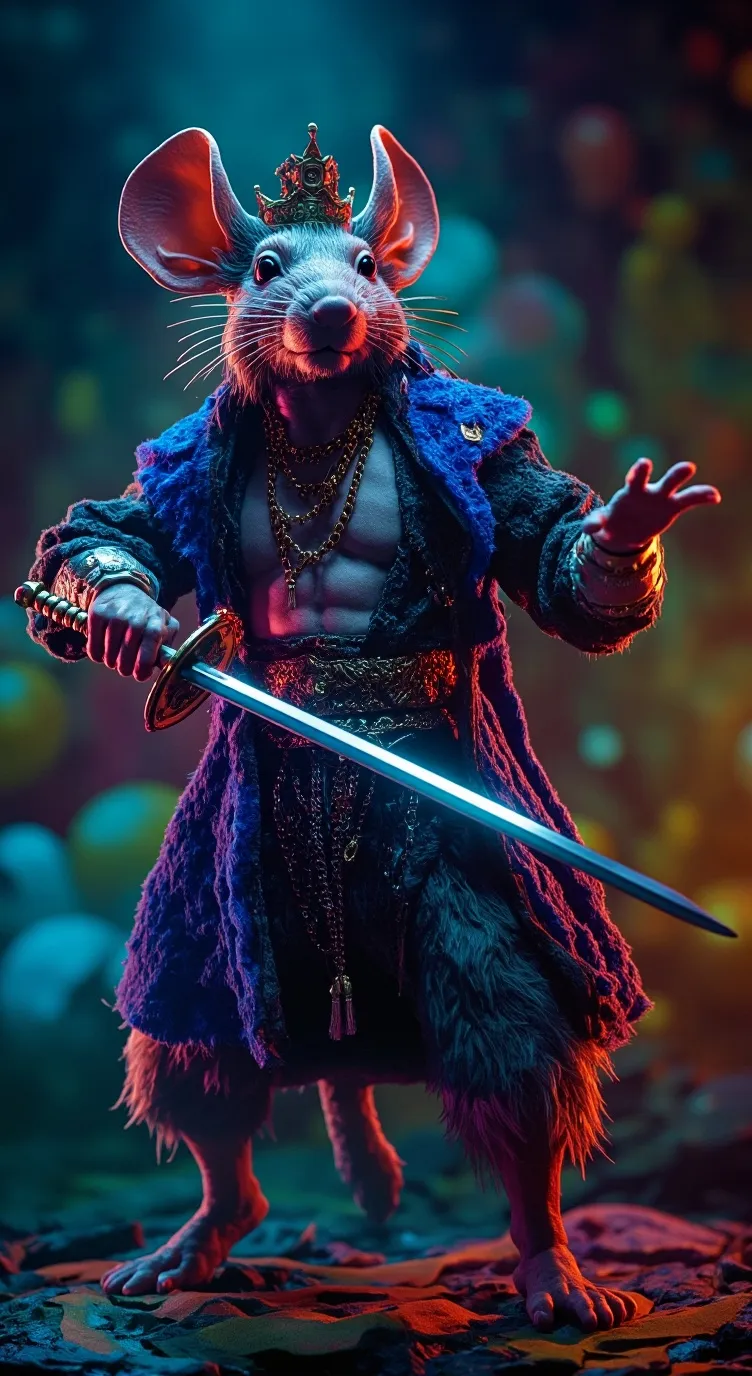 ai character: The Rat-King background