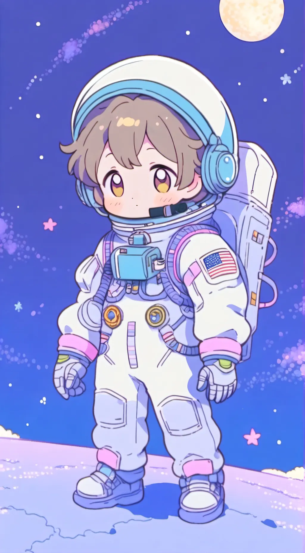 ai character: Among Us background
