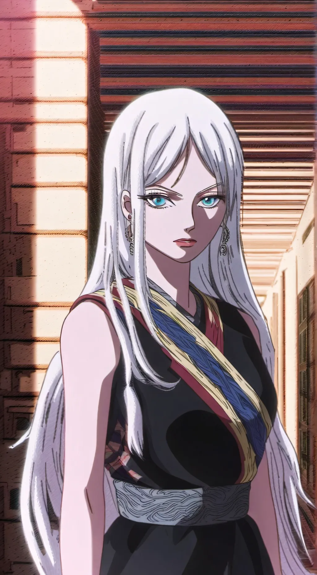 ai character: {~(one piece)~} background