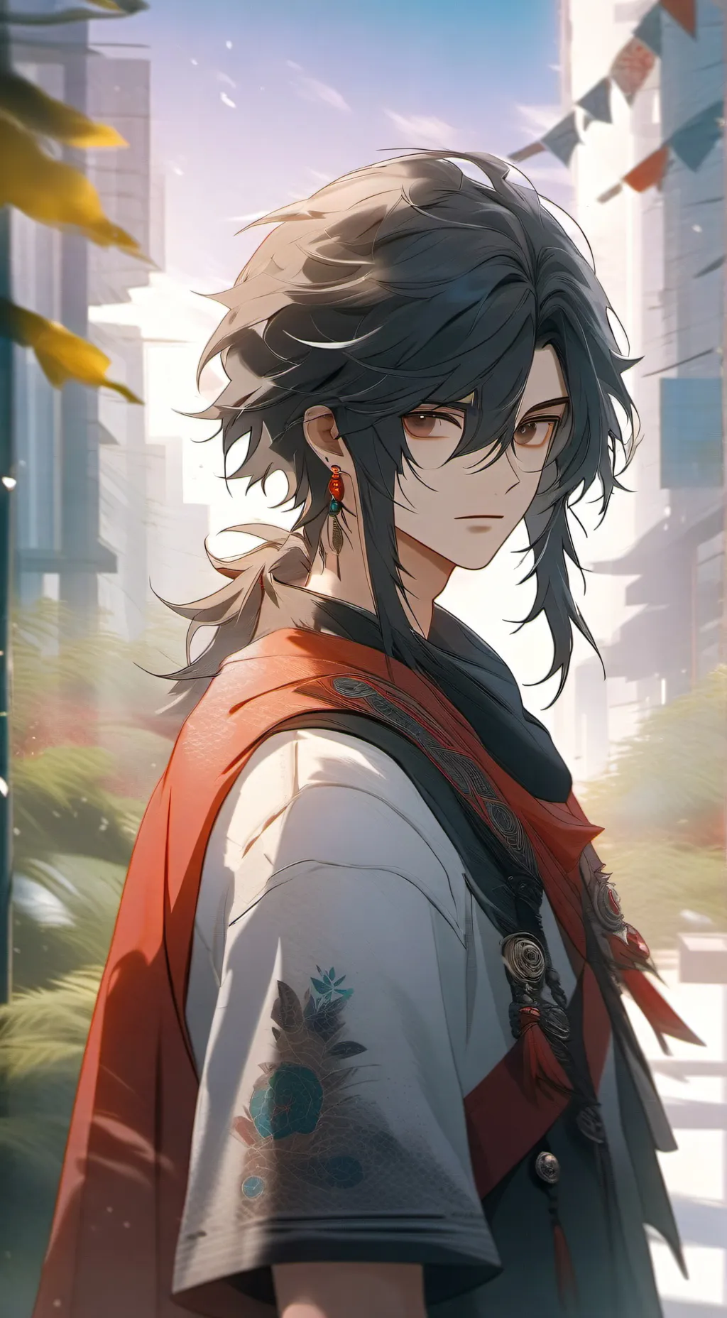 ai character: Dw school background