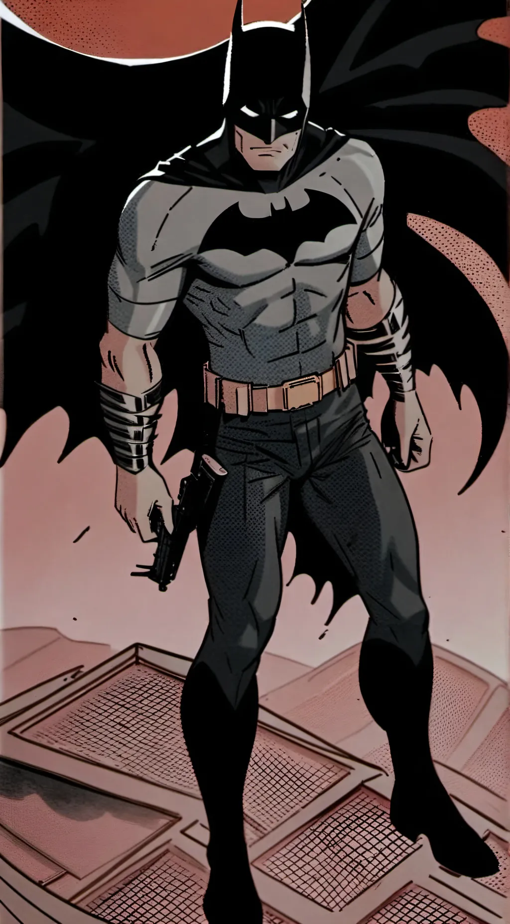 ai character: Batman background