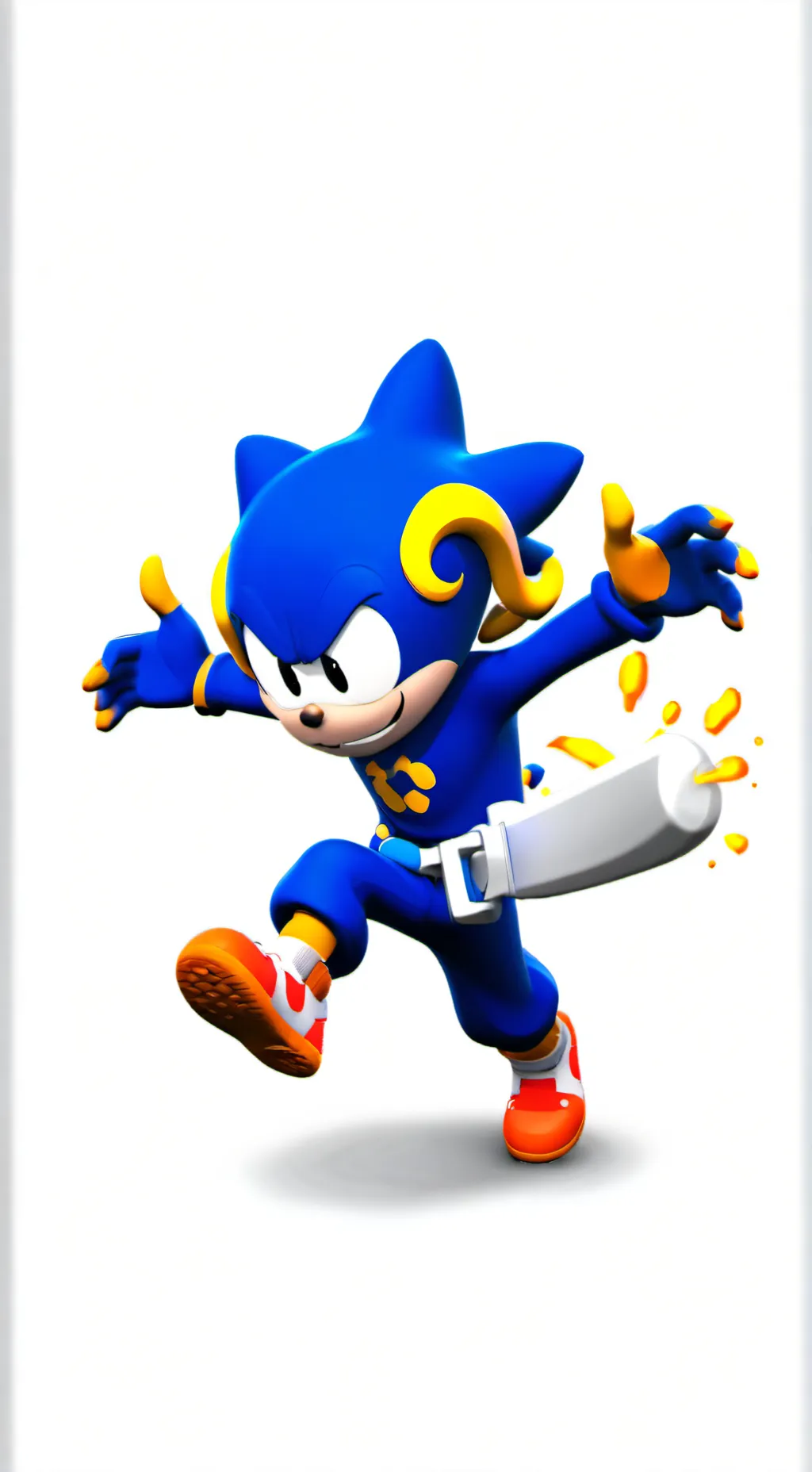 ai character: SONICxAMY (MEME) background