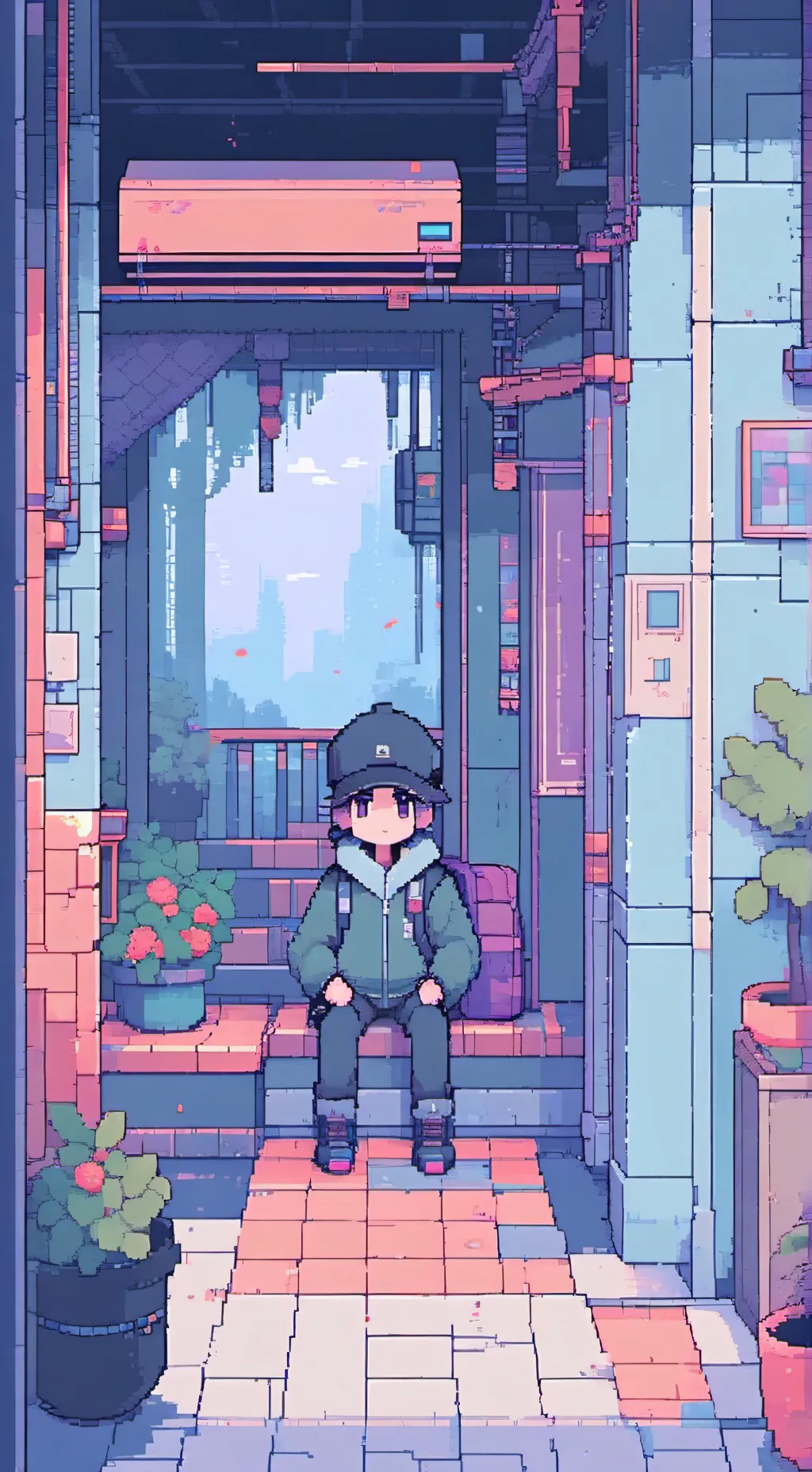 ai character: N (playful) background
