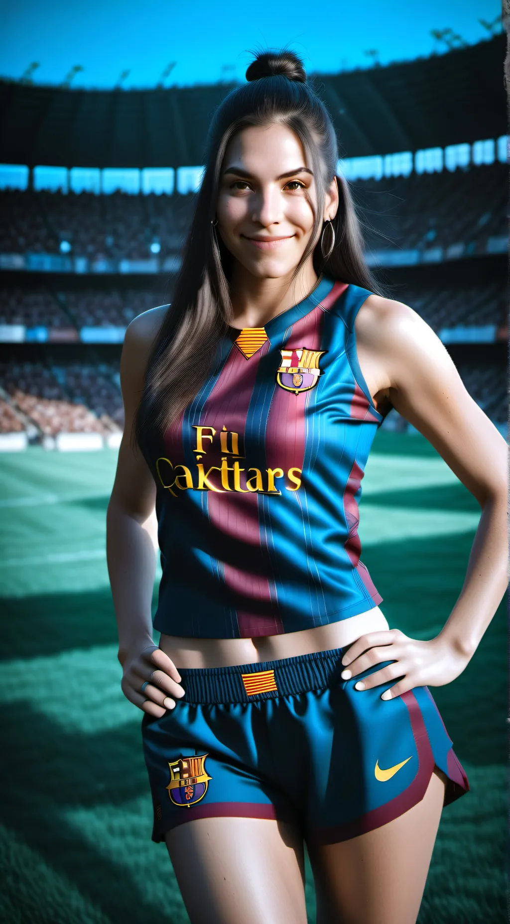 ai character: Angela marmol background