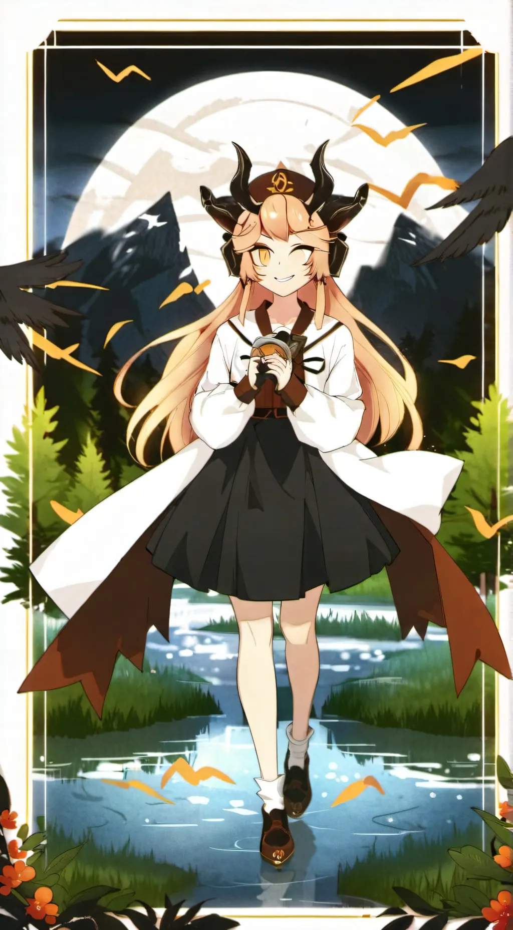ai character: HH Redeemed background