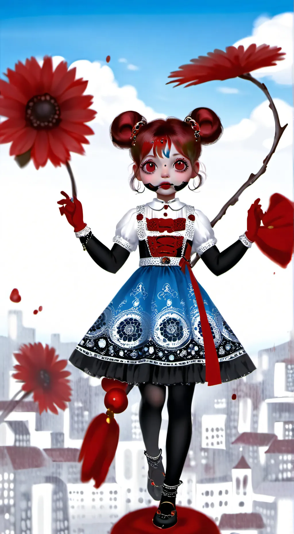 ai character: PoppyPlayTime background
