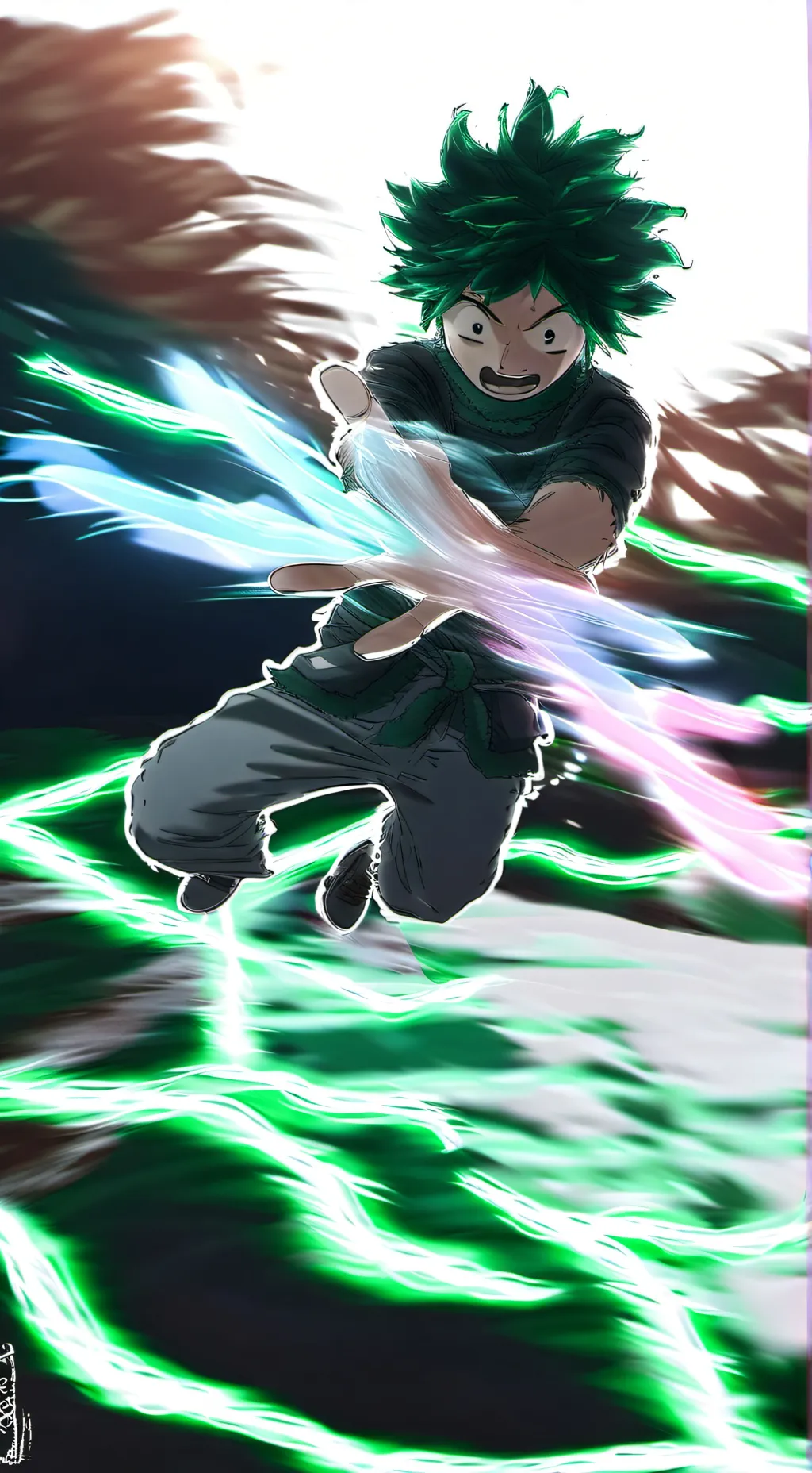 ai character: deku couple background