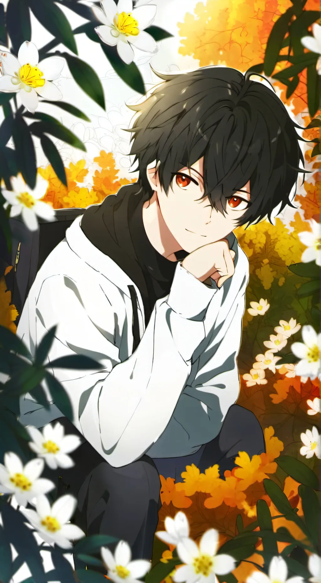ai character: Zane  background