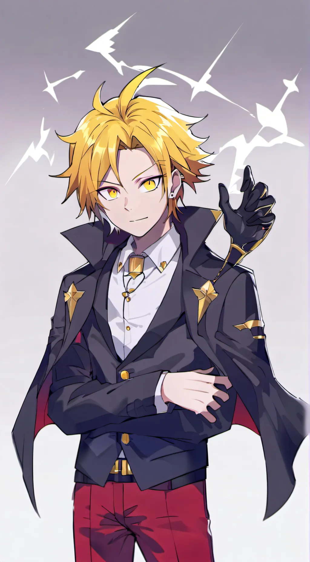 ai character: Denki background
