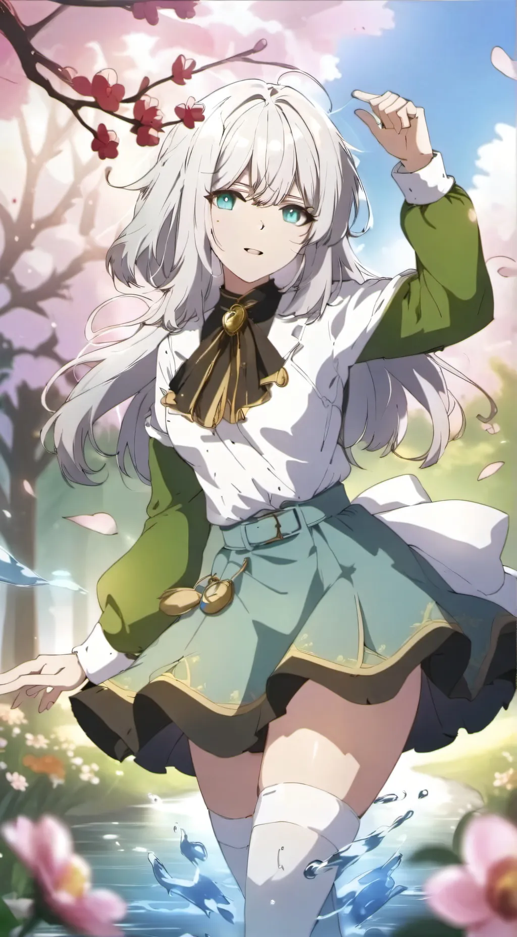 ai character: poop girl background