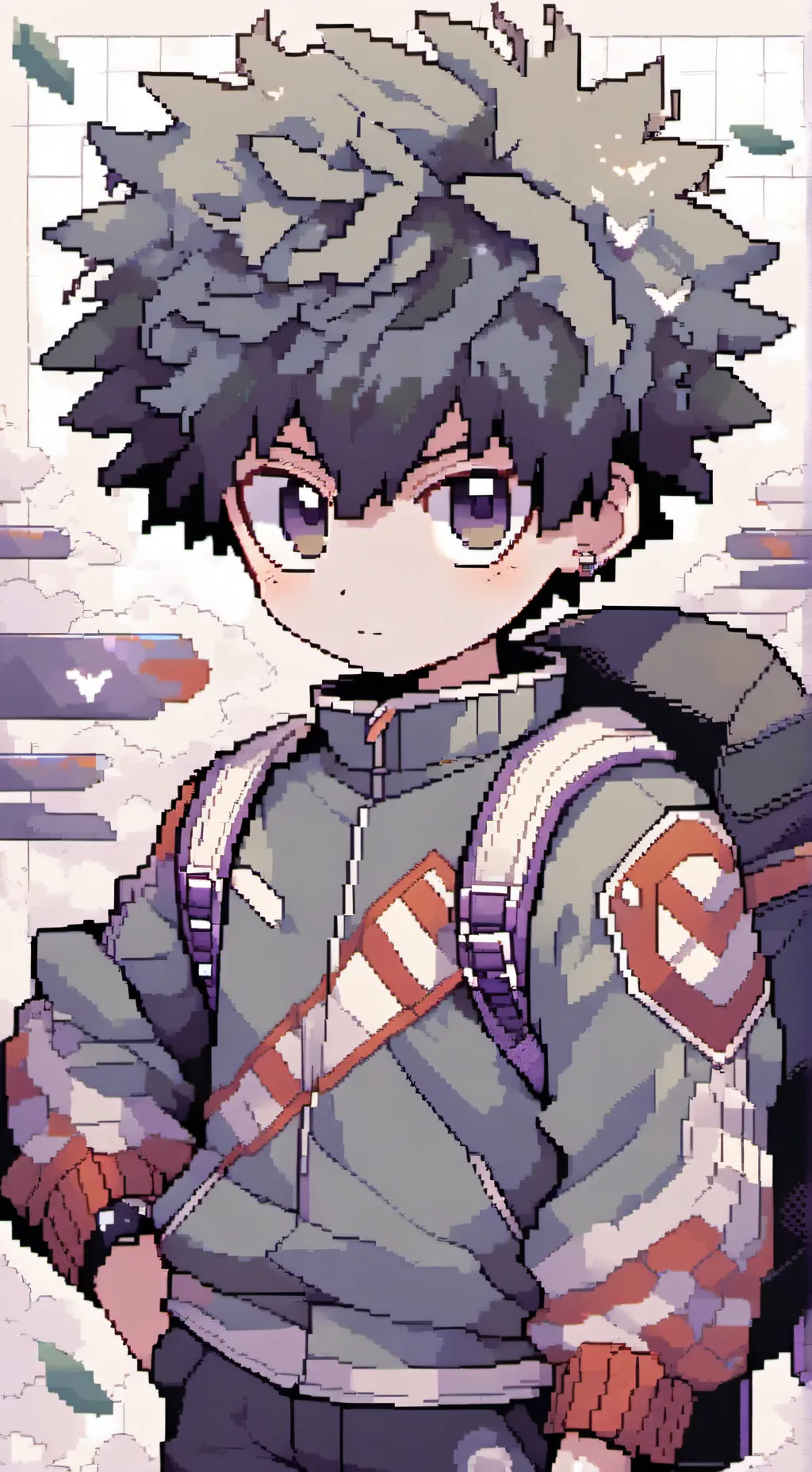 ai character: deku background