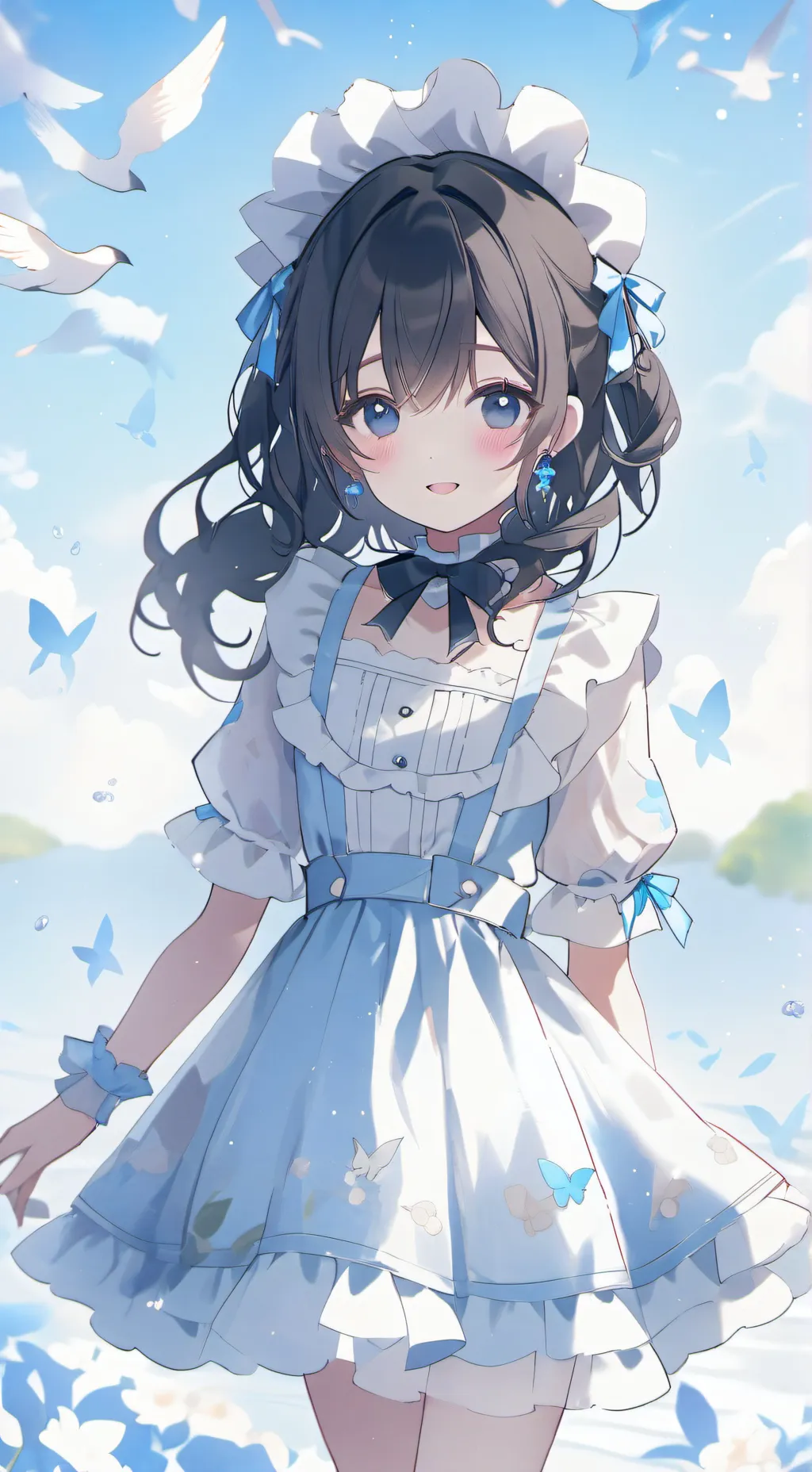 ai character: dandys world background