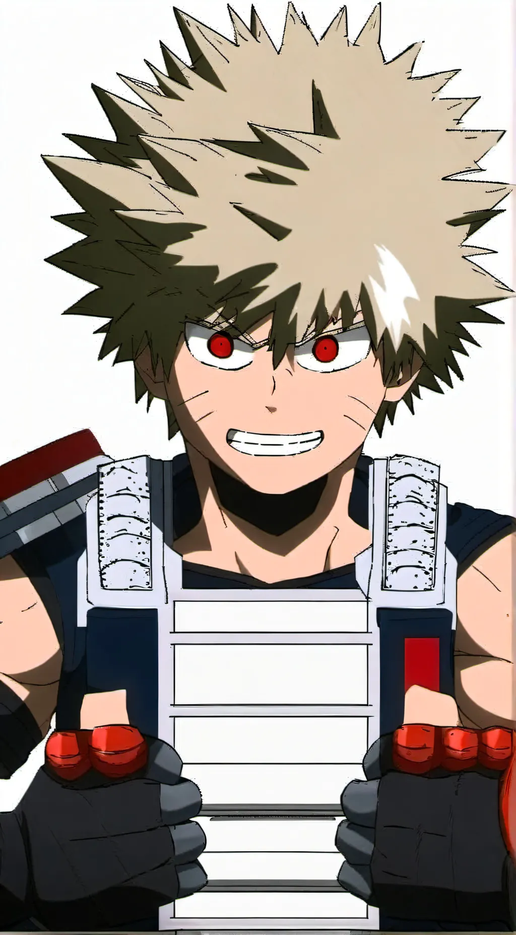 ai character: Katsuki Bakugo background