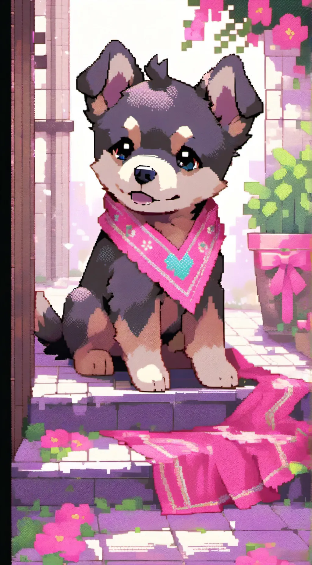 ai character: Perrito background