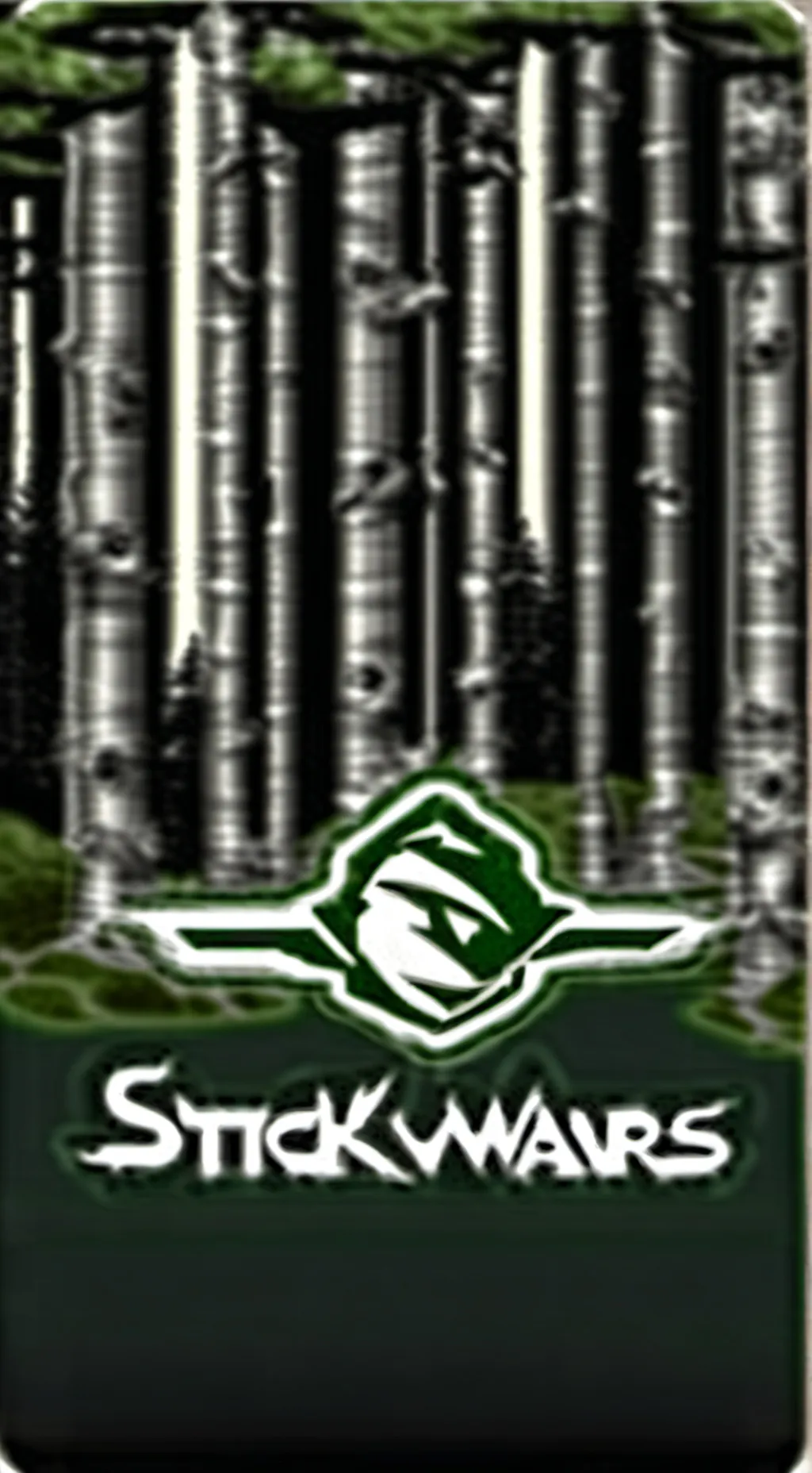 ai character: Stickwar Analog background