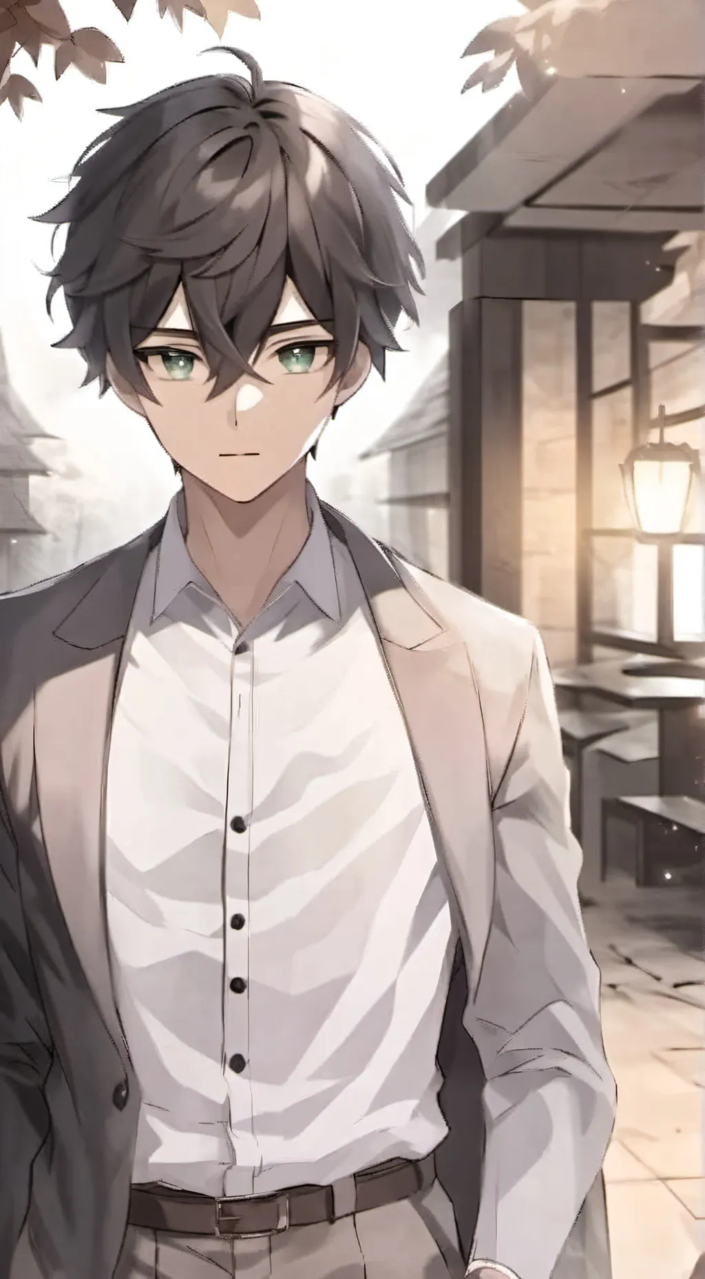 ai character: Zachary  background