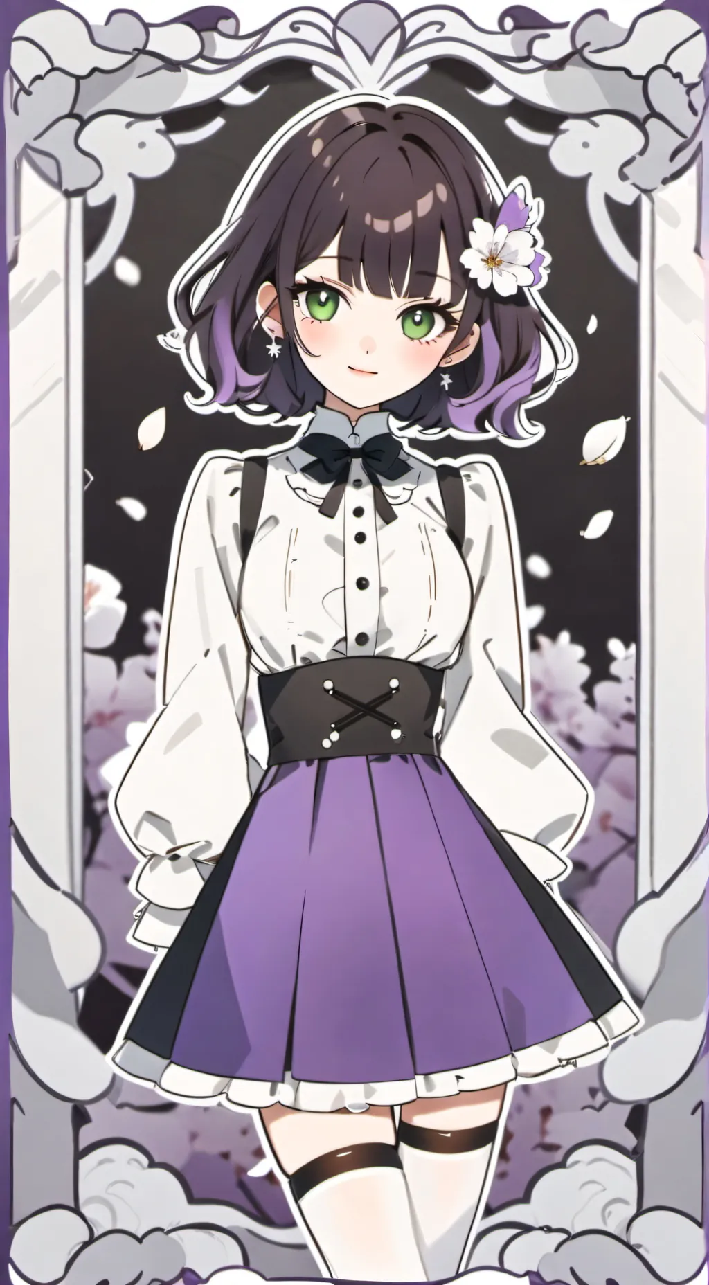 ai character: Tobi~🍀 background