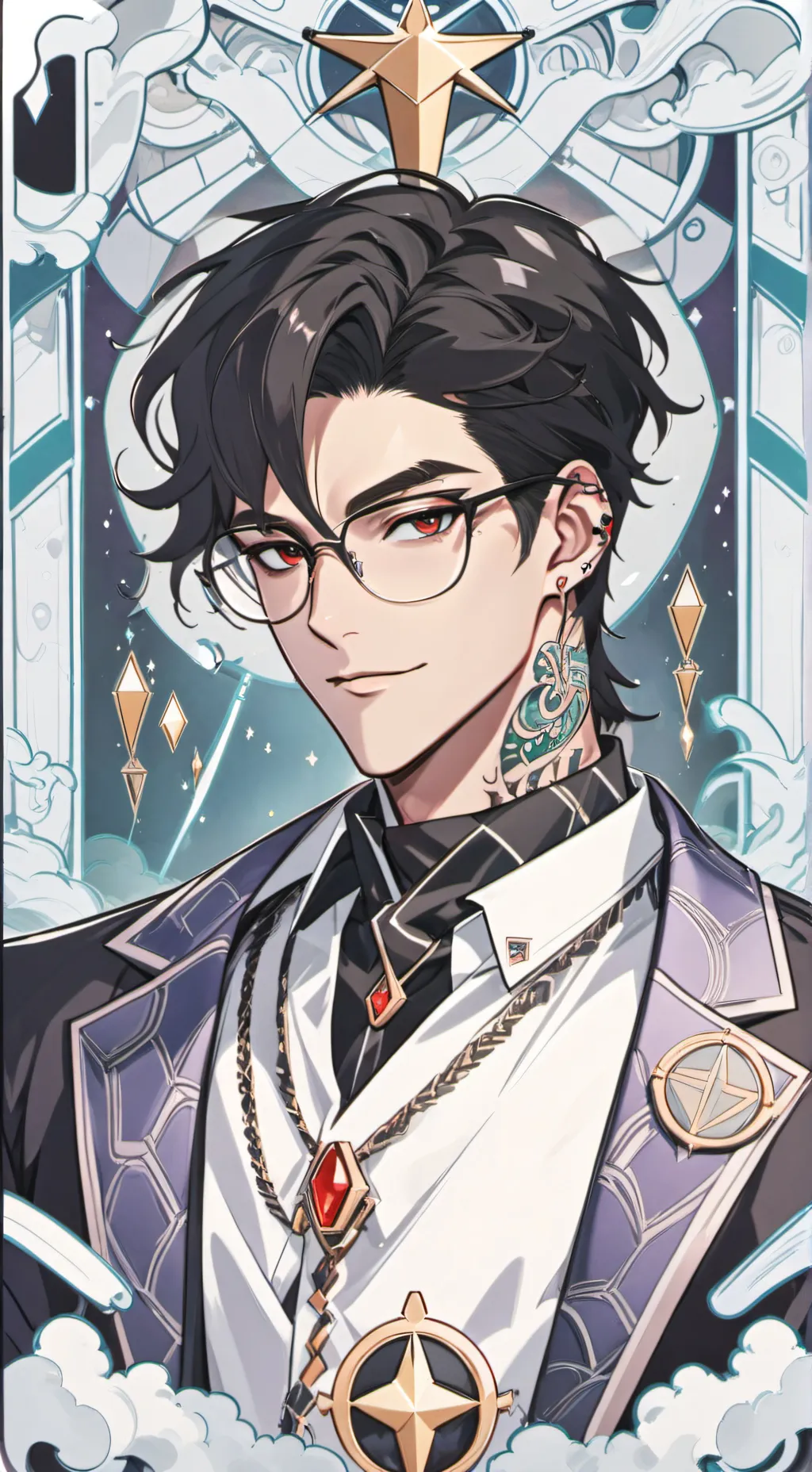 ai character: Asher background