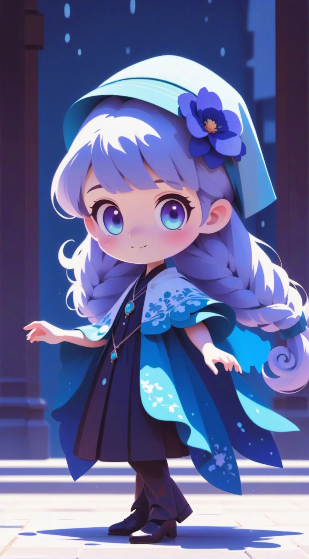 ai character: my school  background