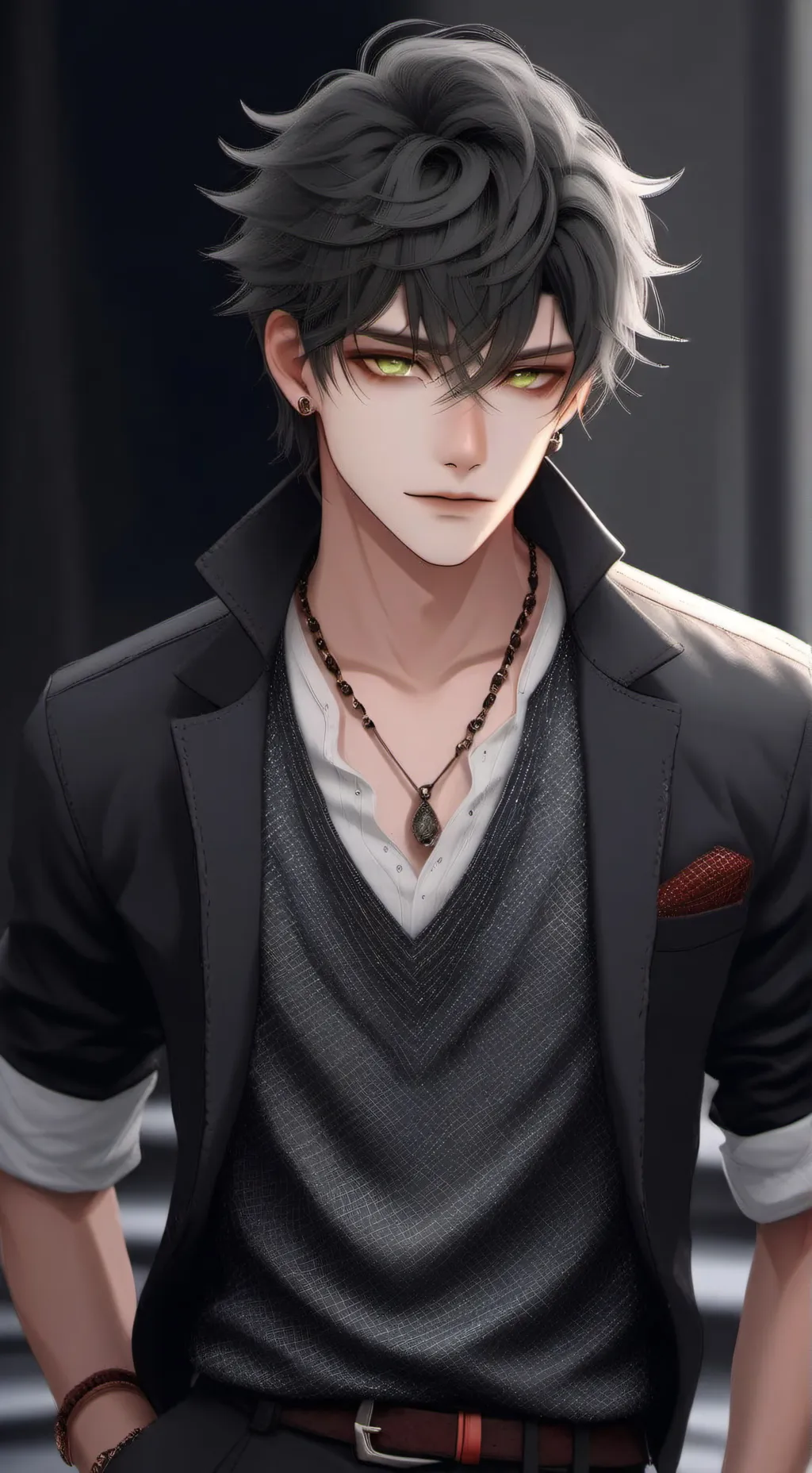ai character: Older brother kia background