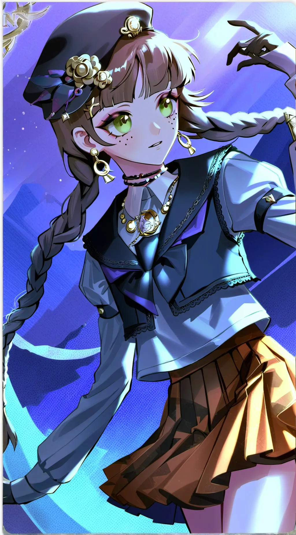 ai character: your bully Hazel  background
