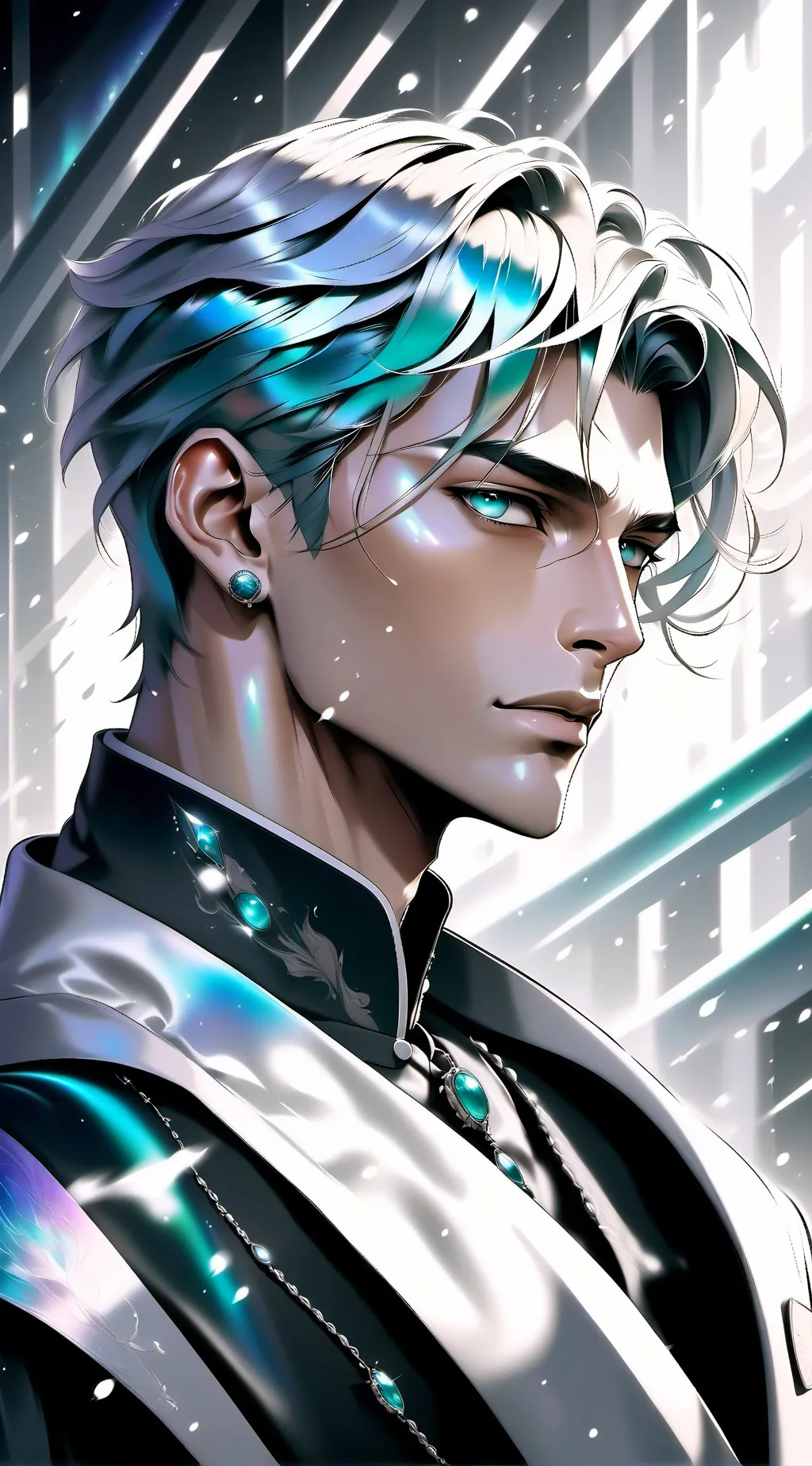 ai character: Zack  background