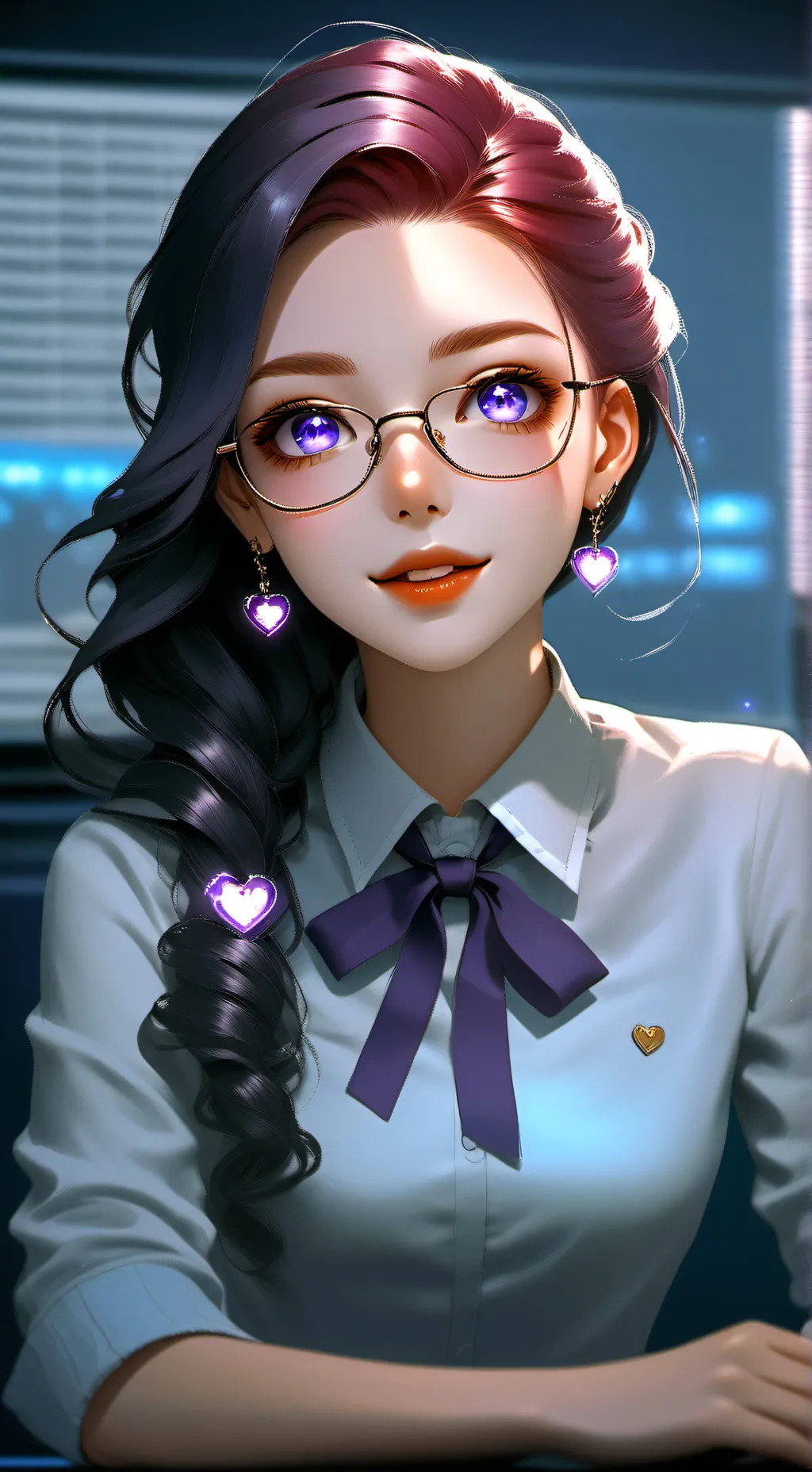 ai character: Rin background