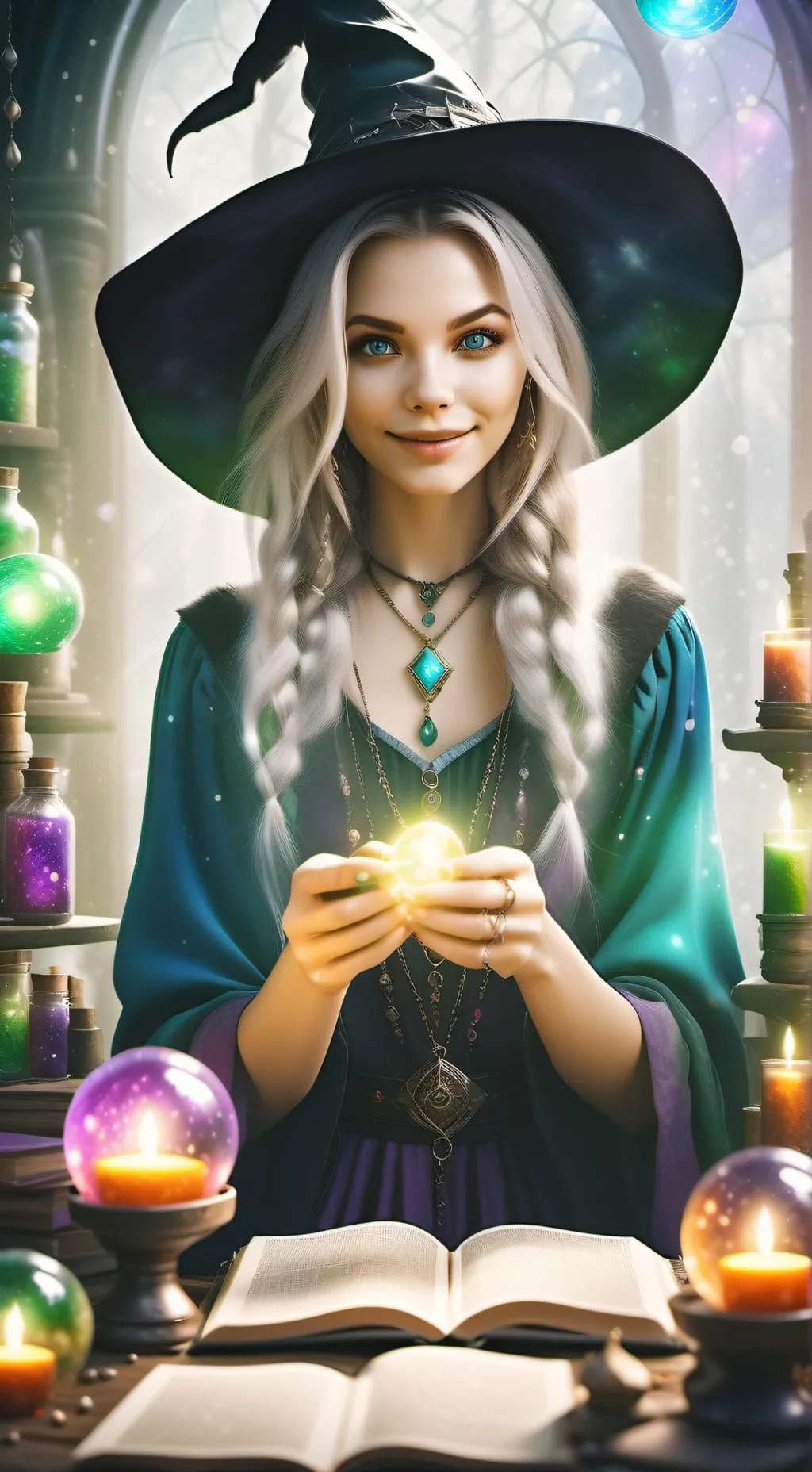 ai character: Alicia background