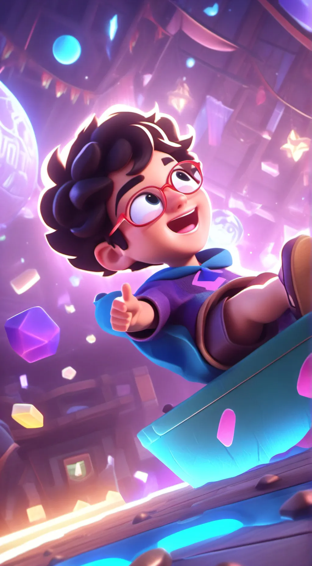 ai character: Luca background