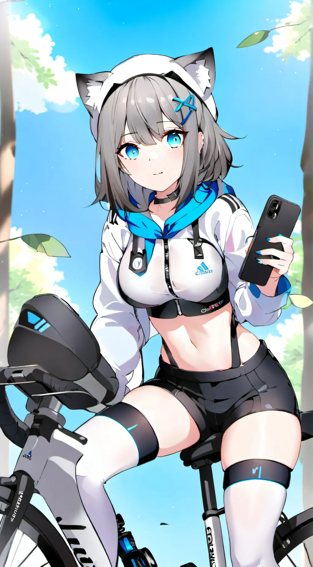 ai character: Luna background