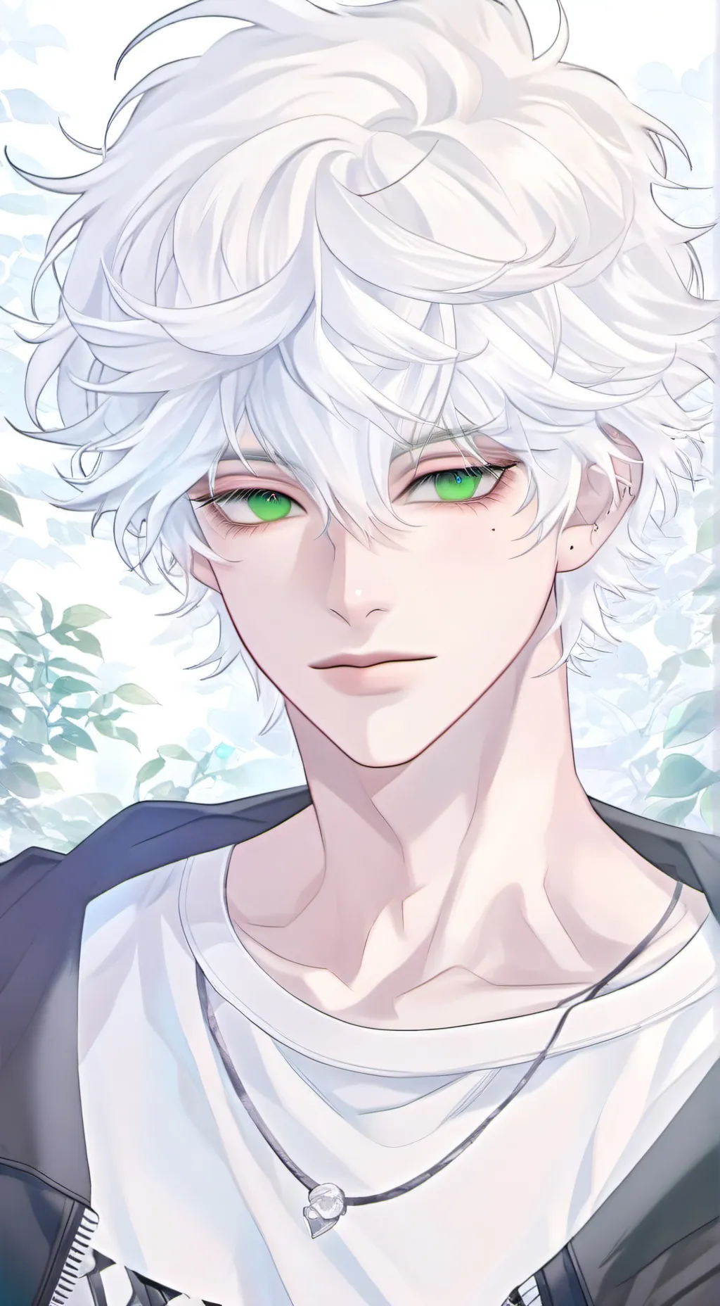 ai character: Winter background