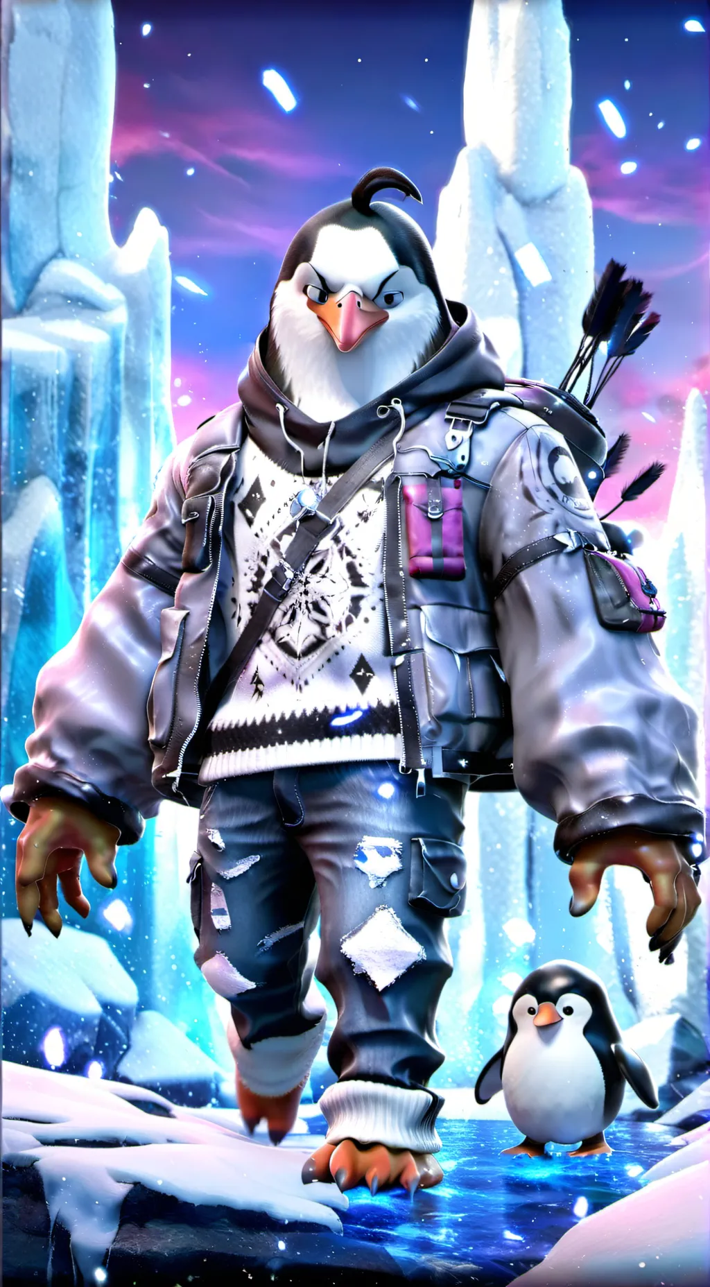 ai character: 汽车人小队基地 background