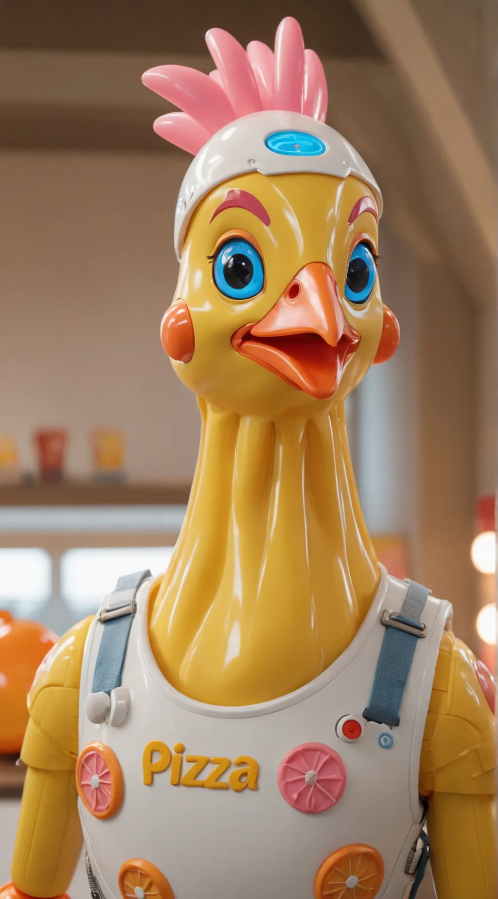 ai character: Toy Chica background