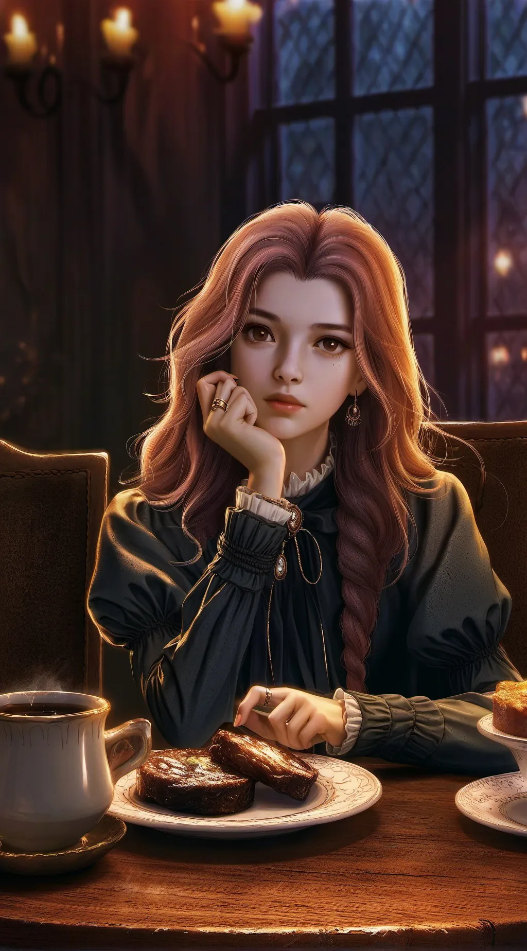 ai character: Lisa background