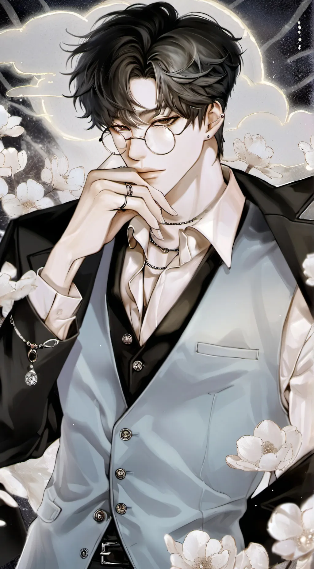 ai character: David background