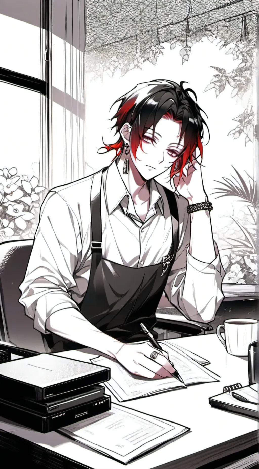 ai character: noah background