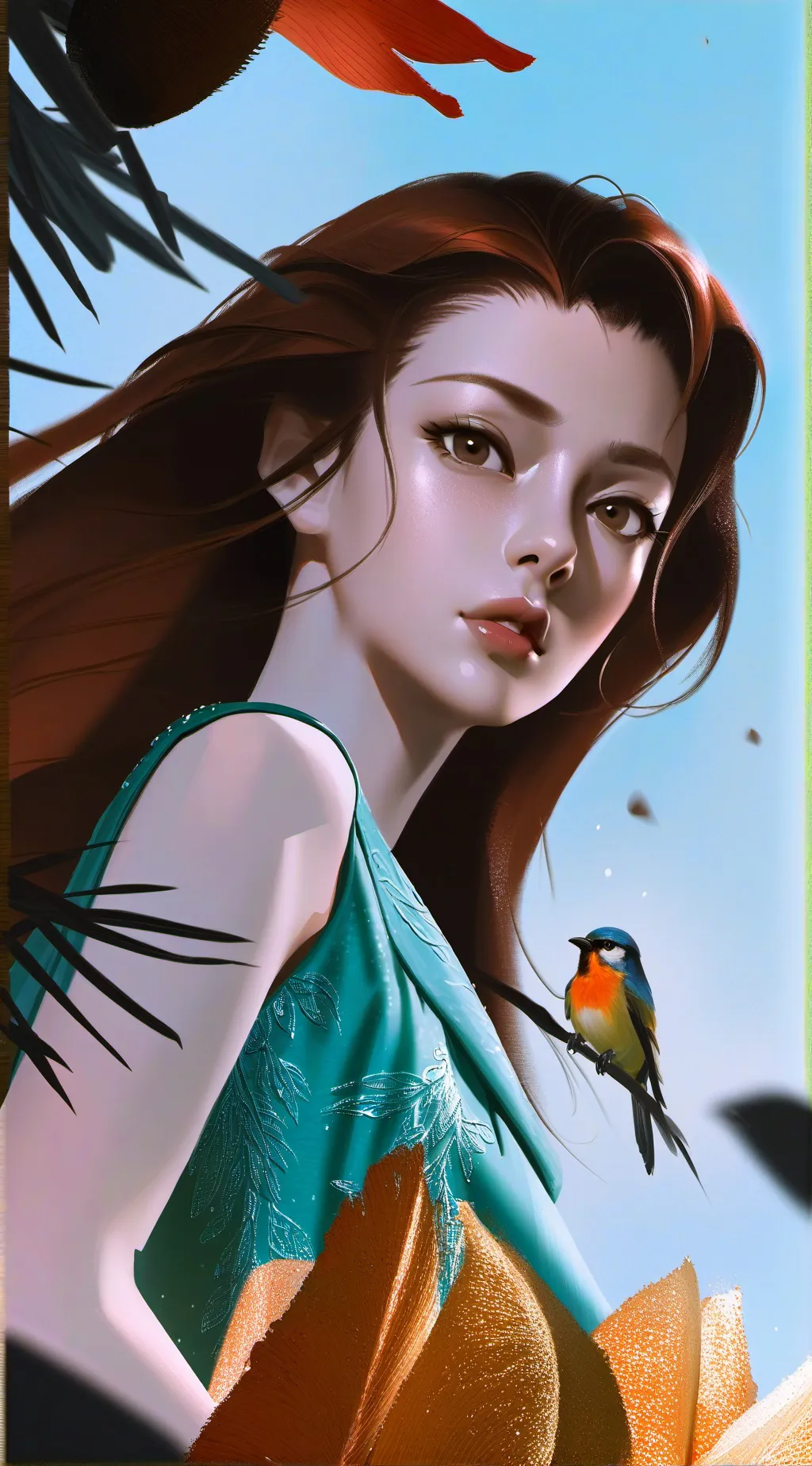 ai character: daisy background