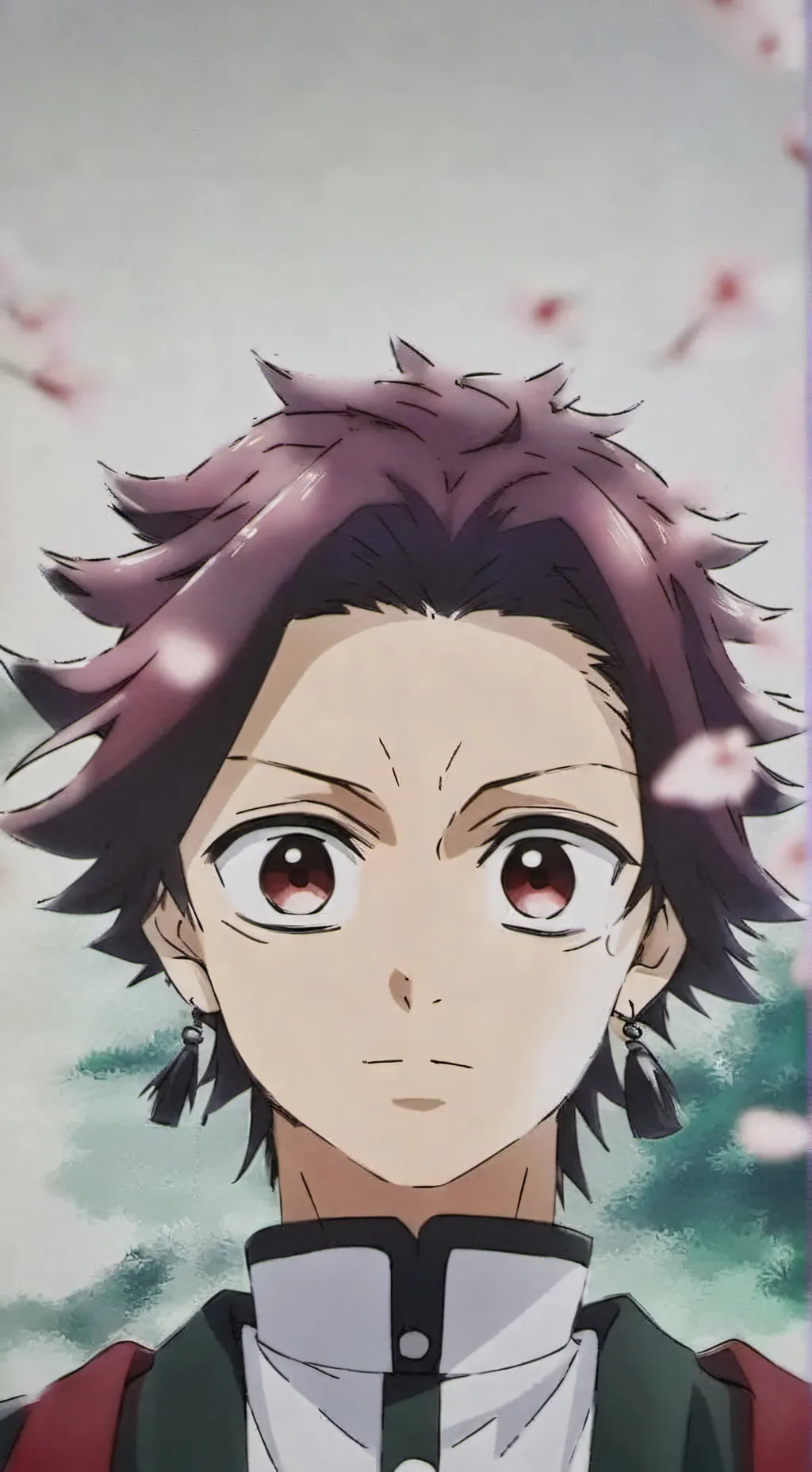 ai character: Tanjiro Kamado background