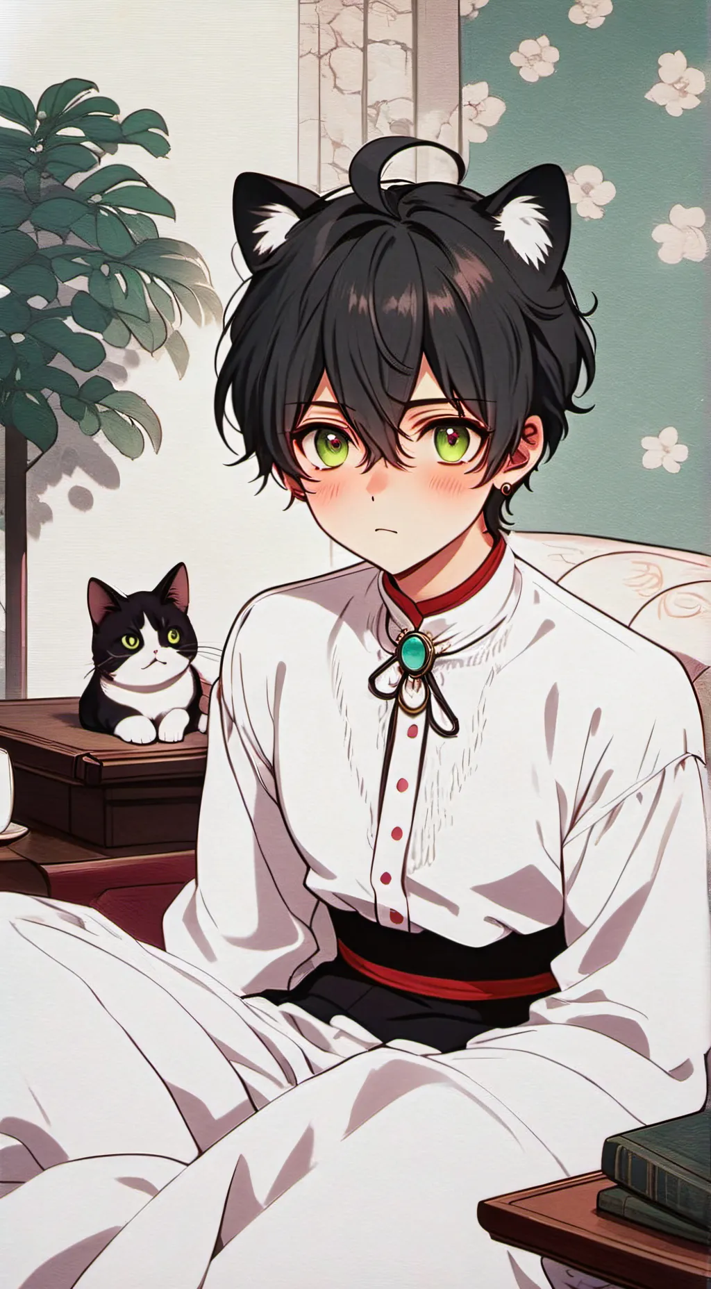 ai character: Cookie  background