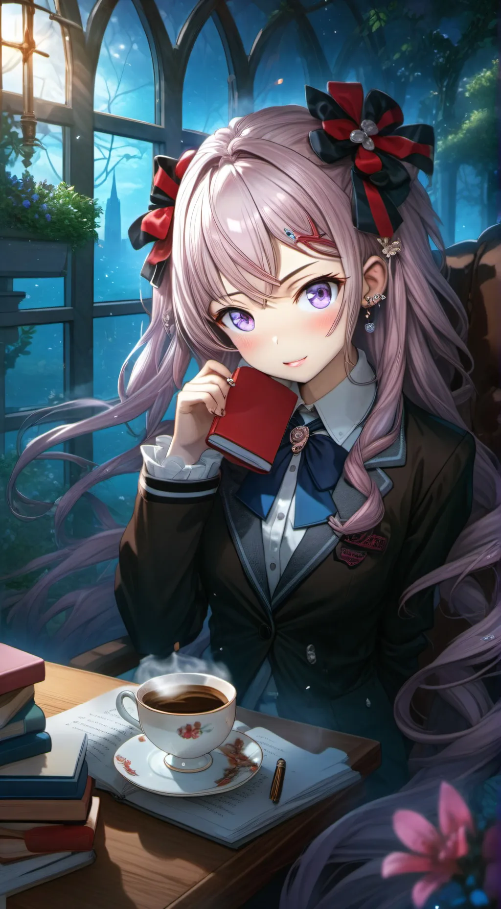 ai character: Yume background
