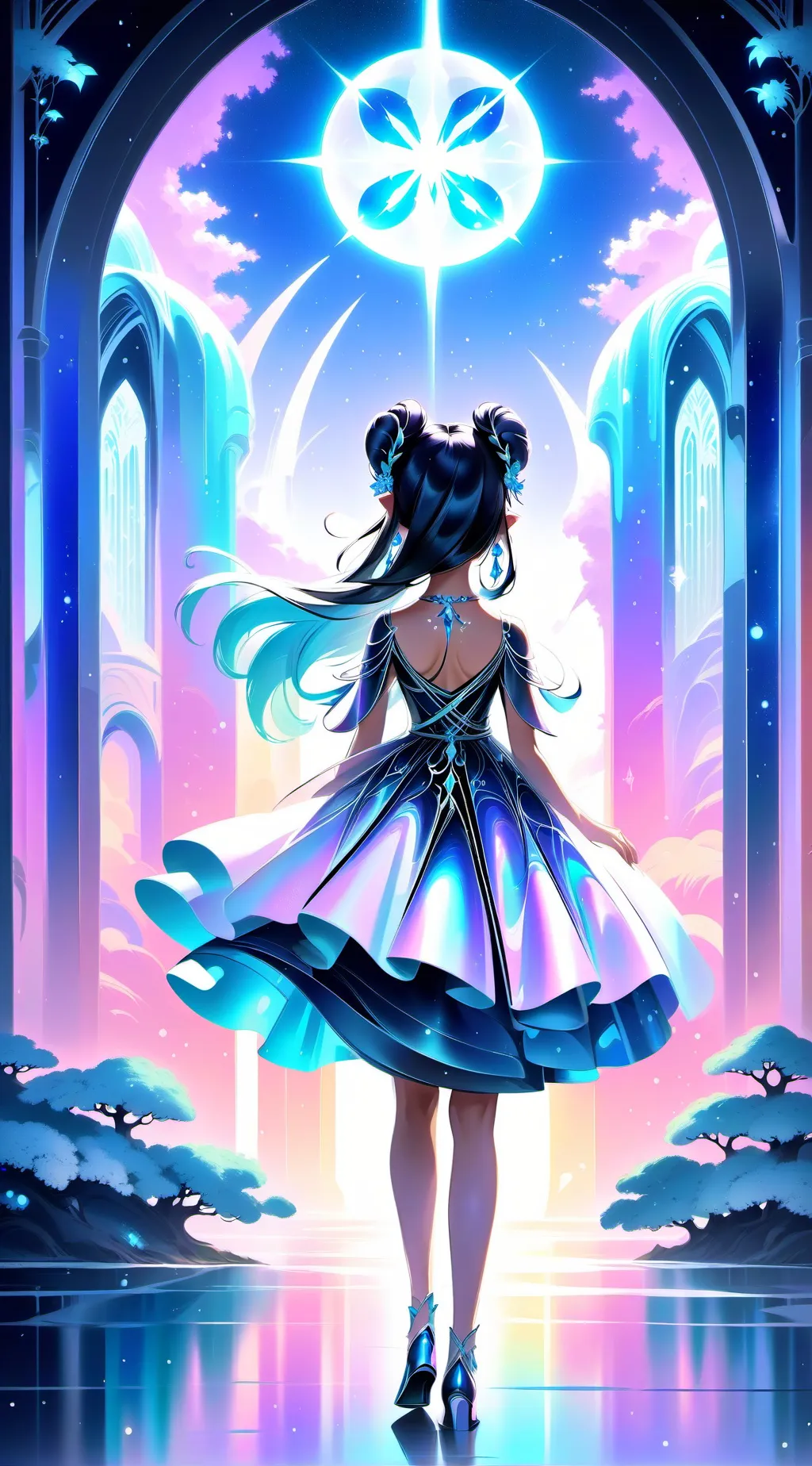 ai character: DW love you background