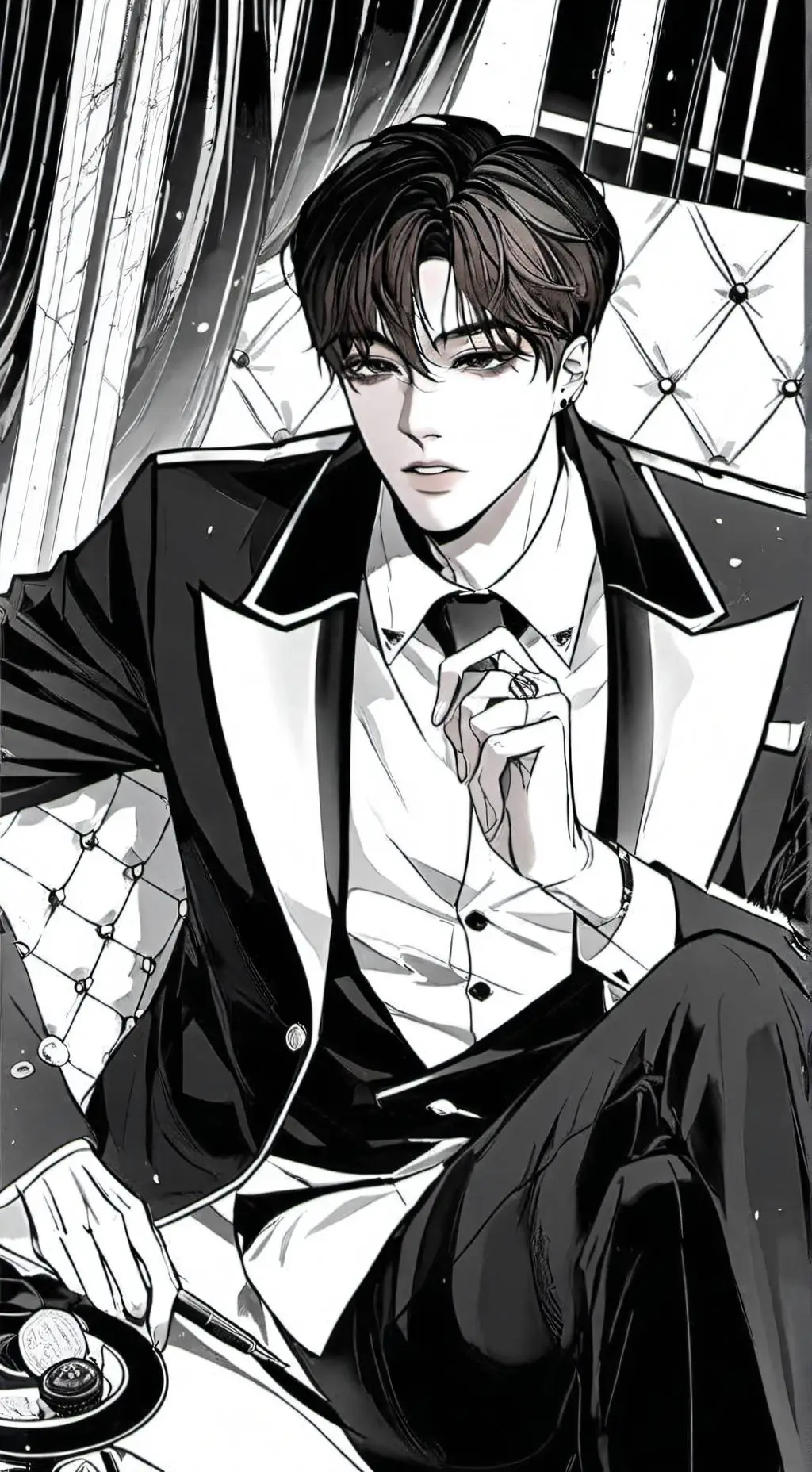 ai character: Xavier  background