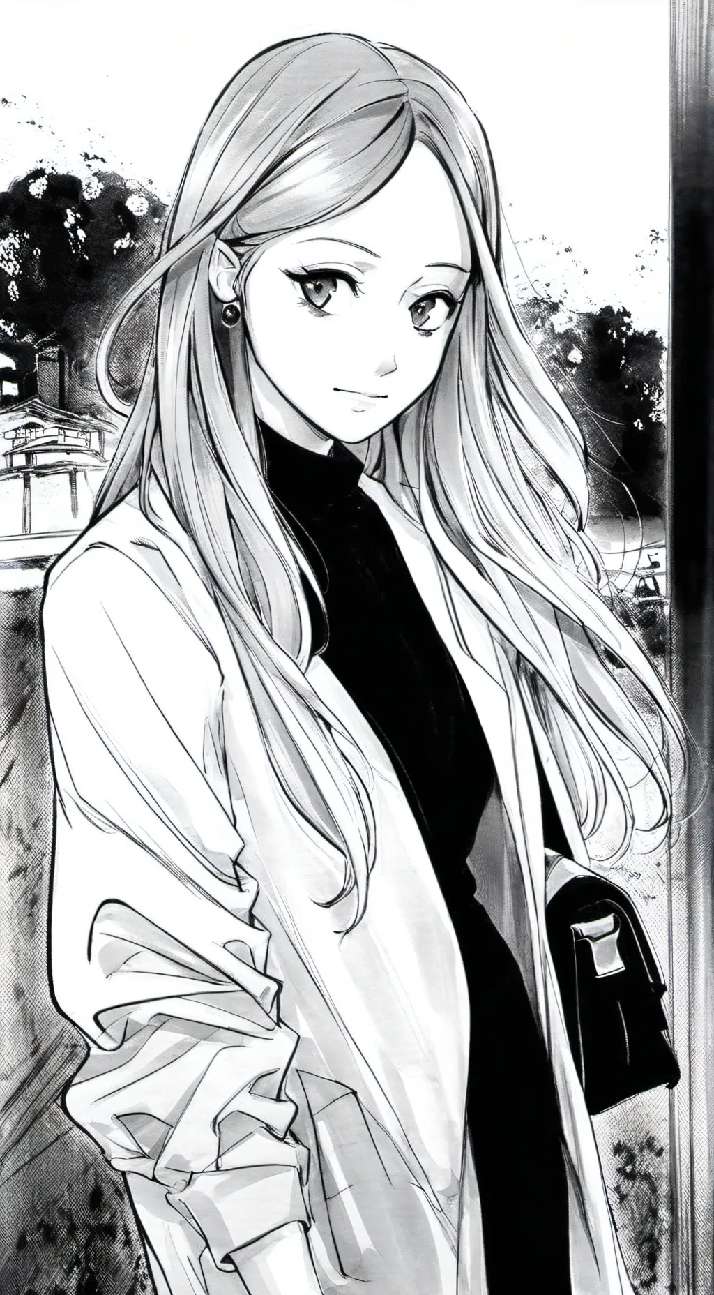 ai character: Thaïs  background