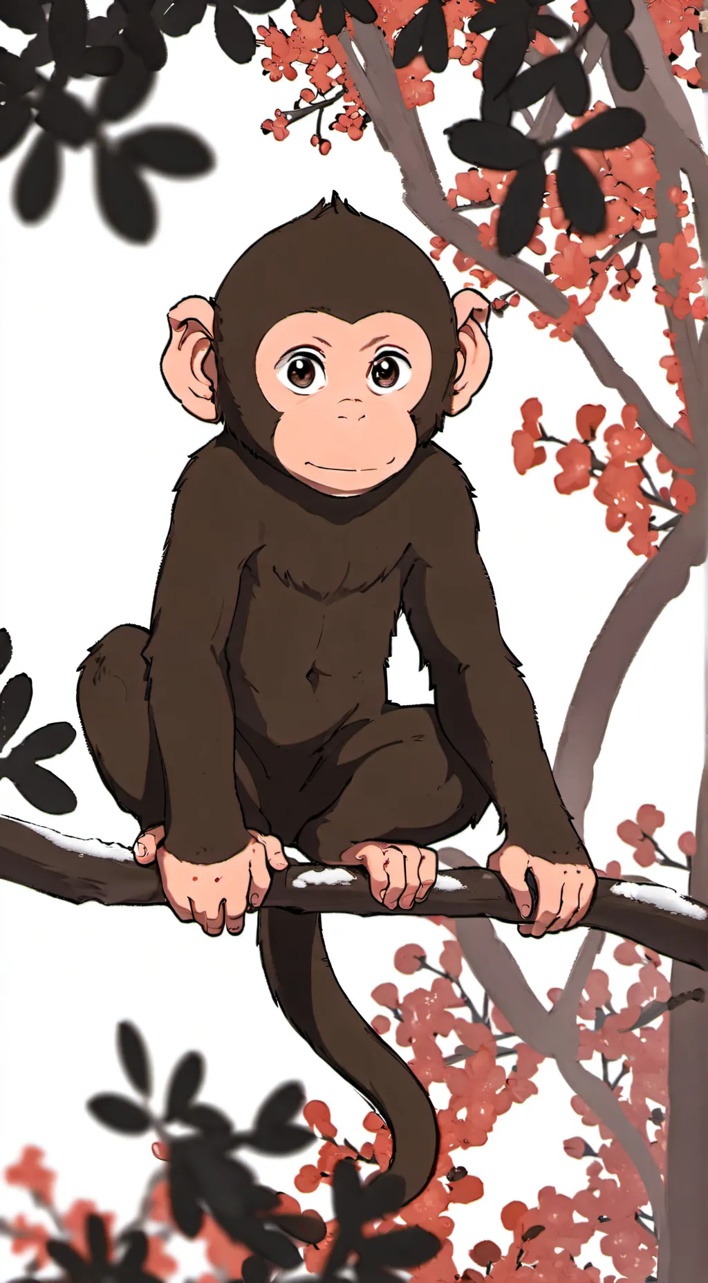 ai character: bubbles background