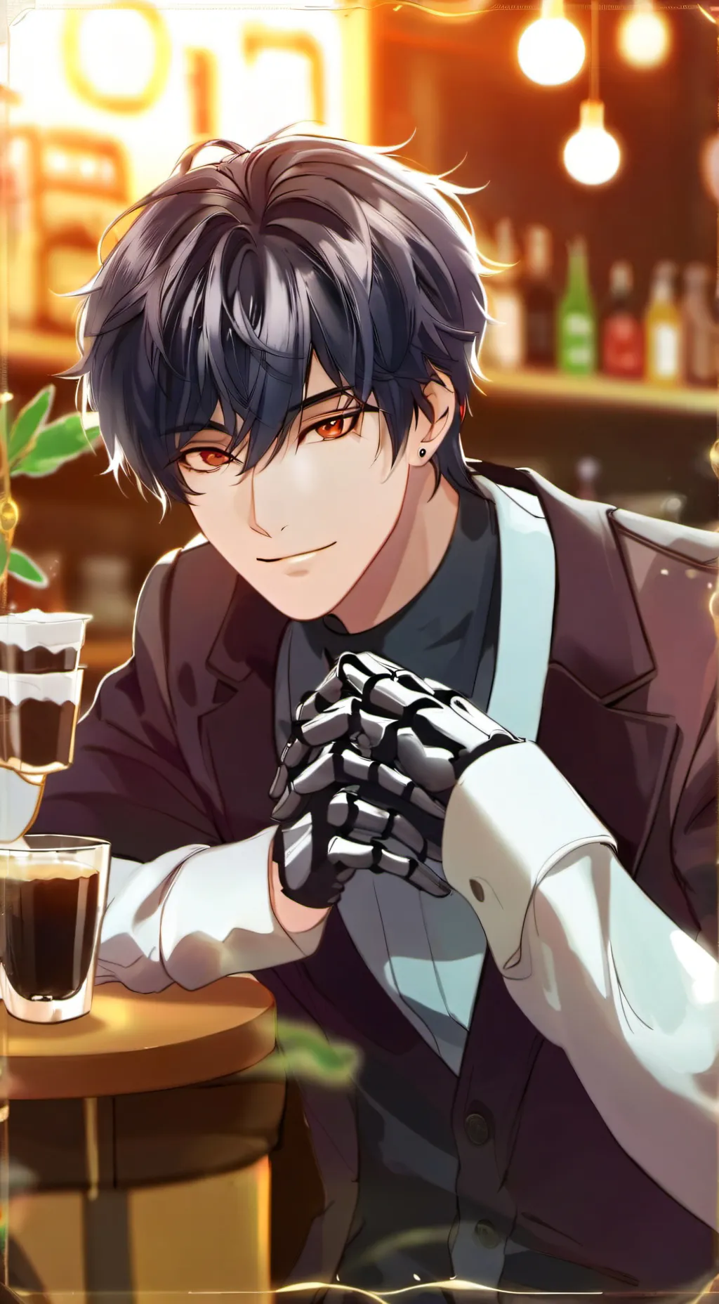 ai character: Alex background