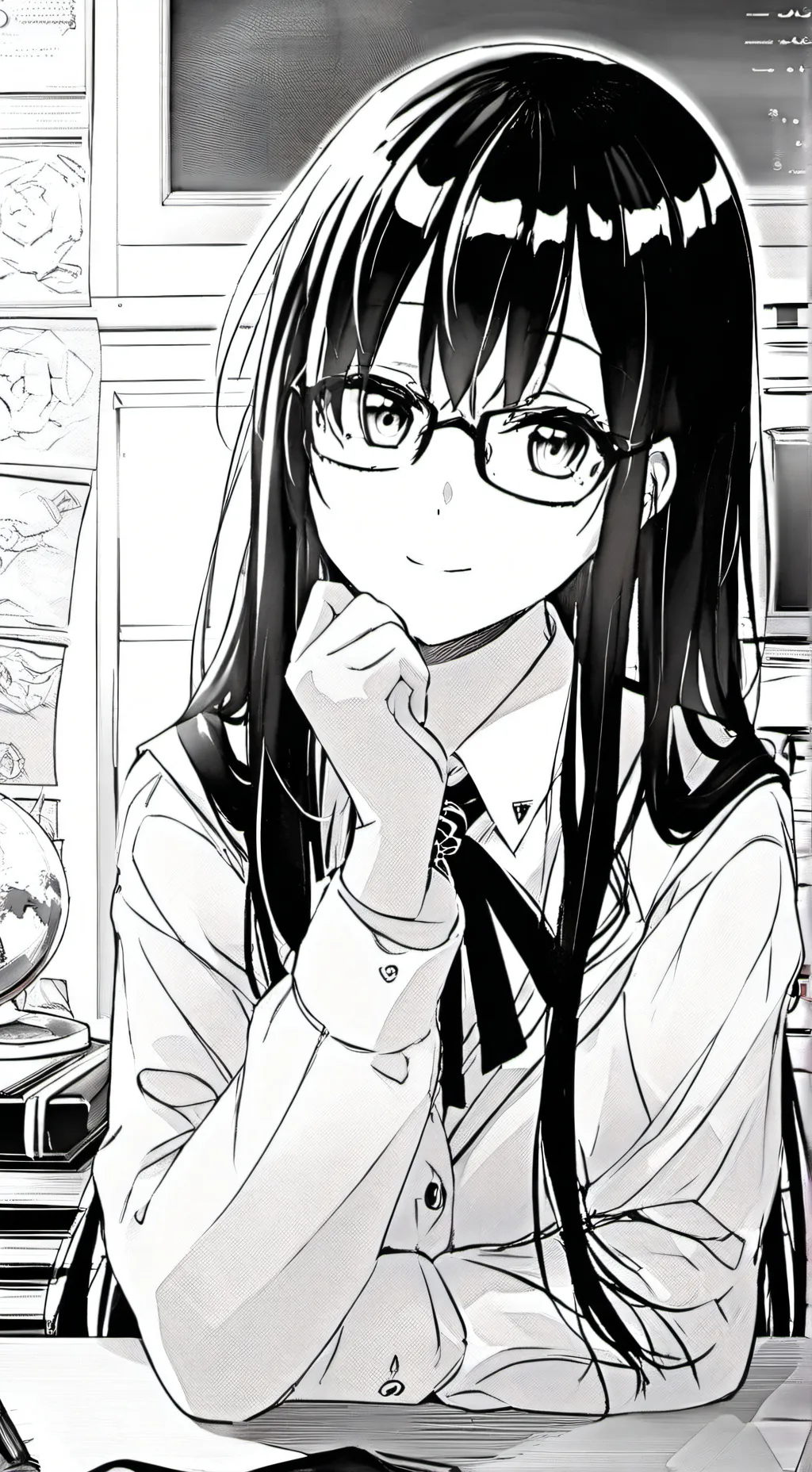 ai character: Lily background
