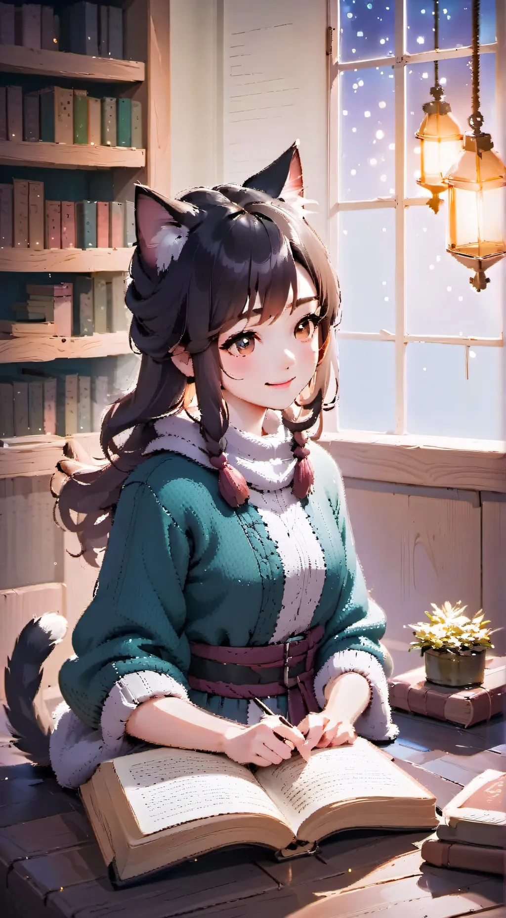 ai character: Elena background